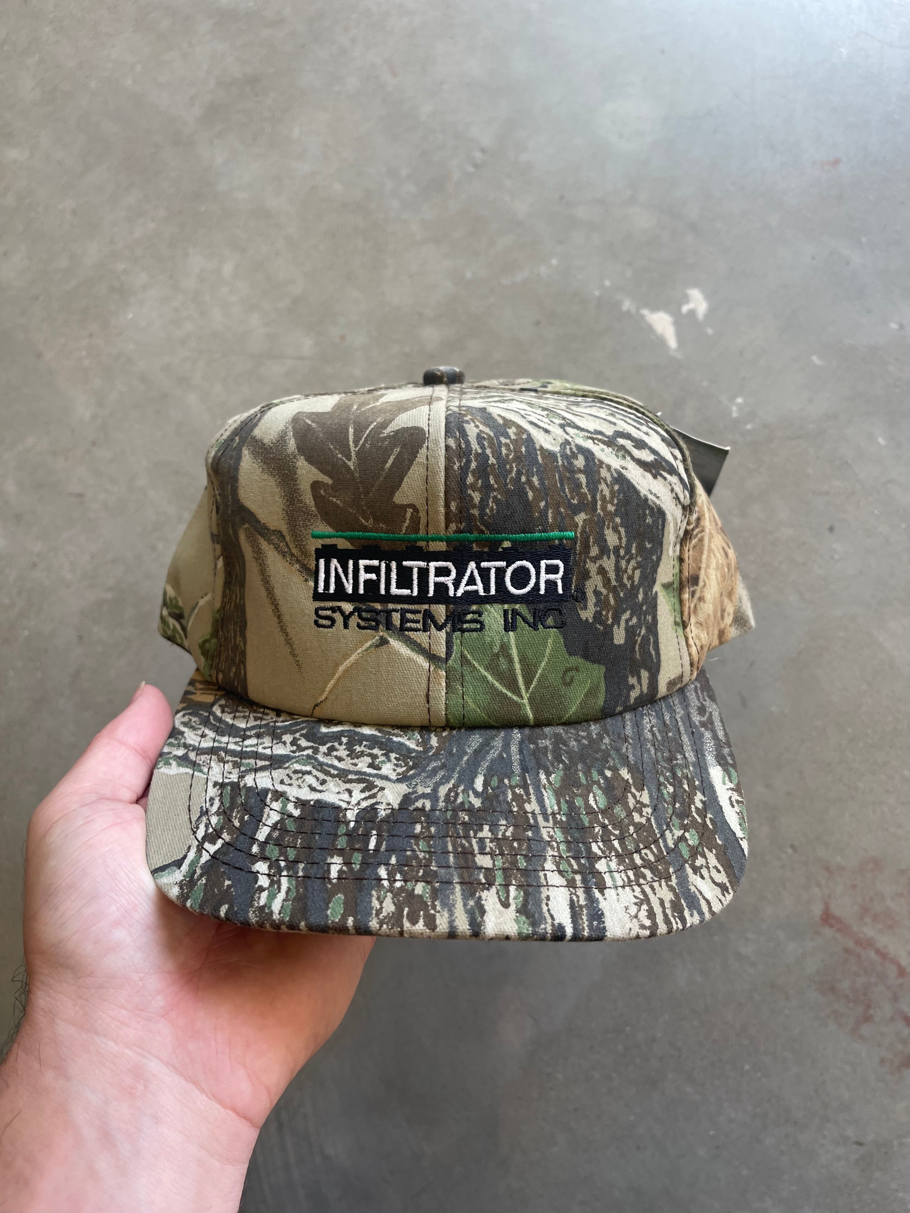 Vintage Camo Infiltrator Systems Hat