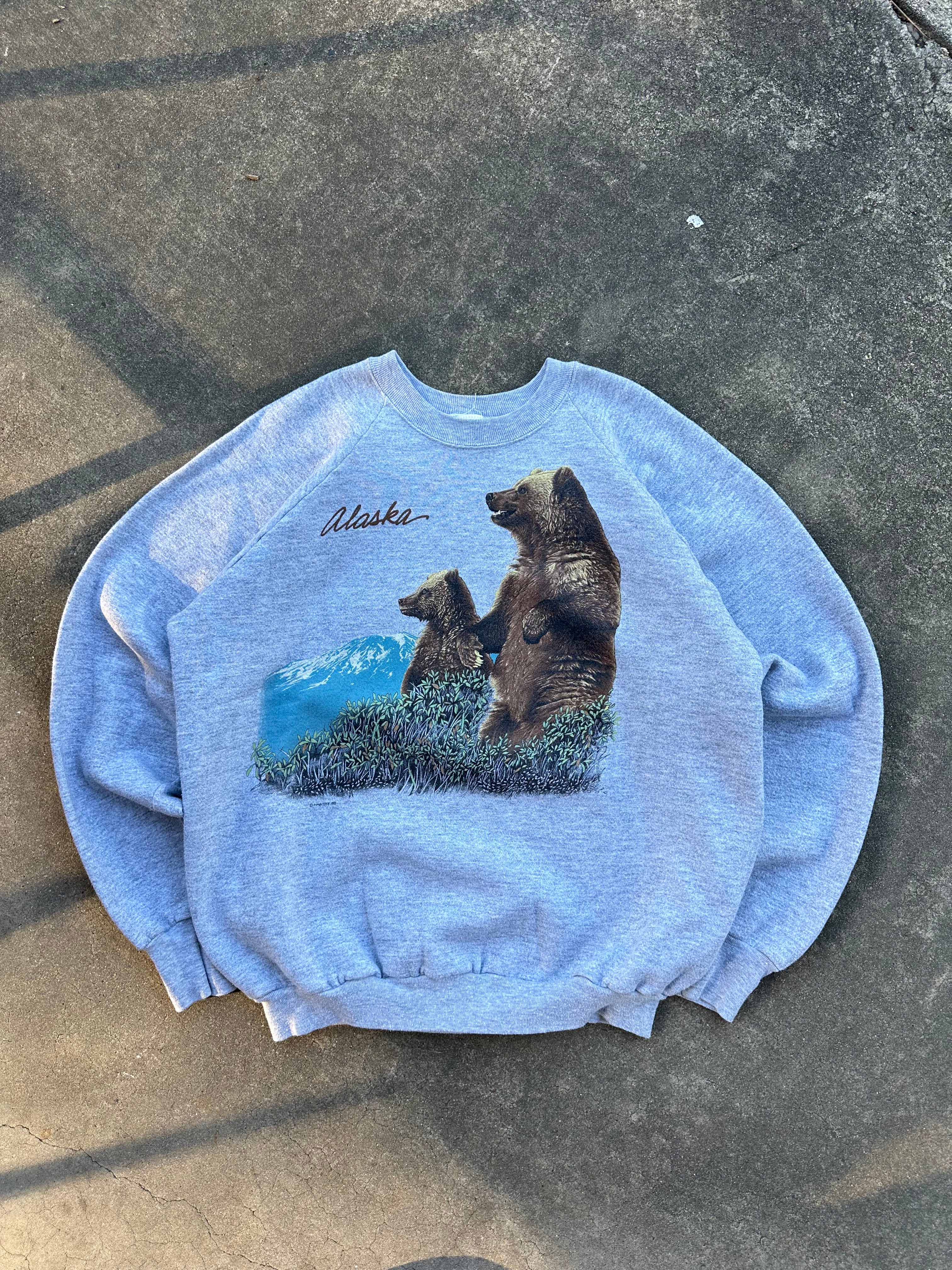 1988 Alaska Bear Crewneck (L)