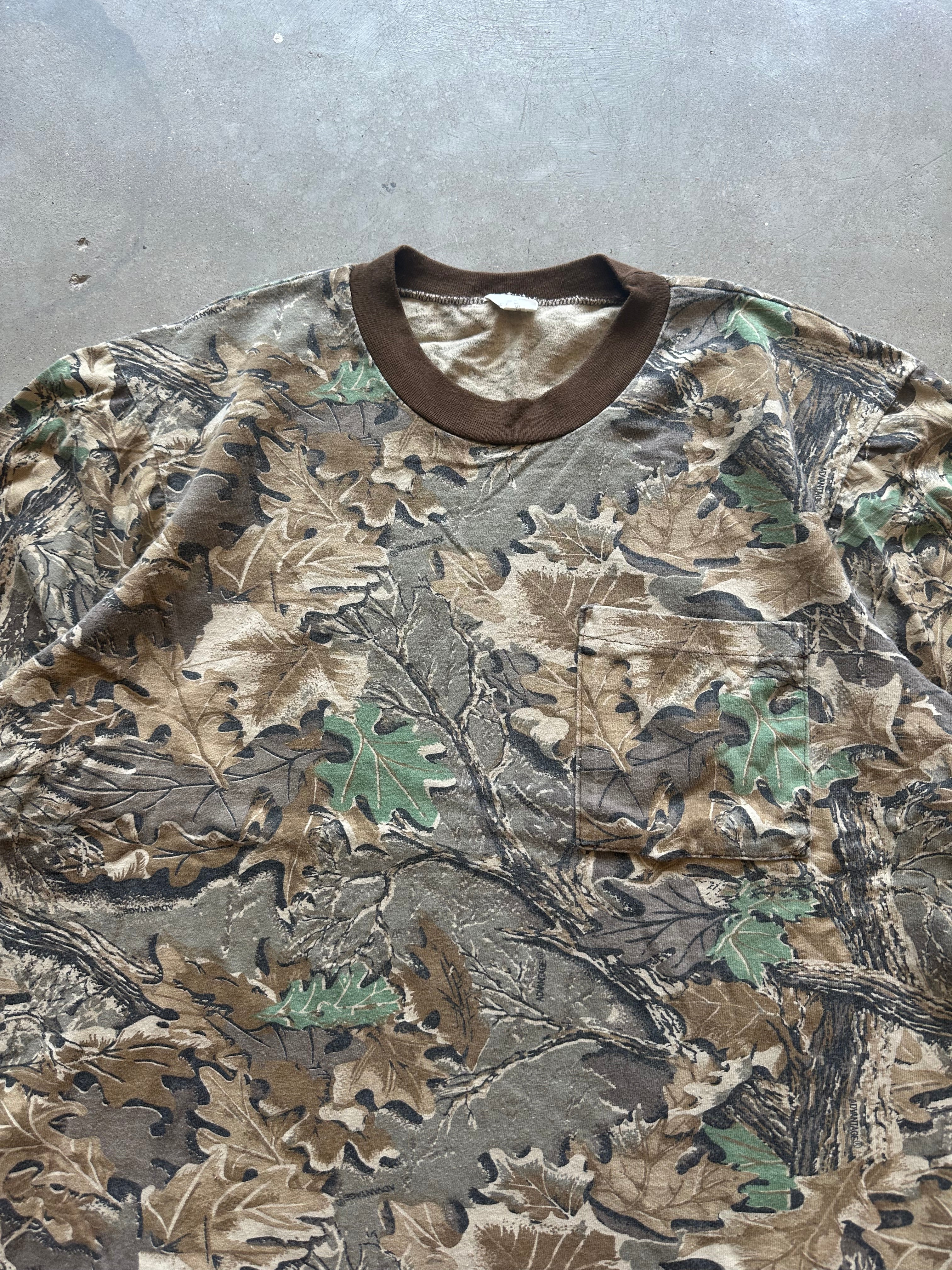 1990s Realtree Camo Long Sleeve T-Shirt (M)
