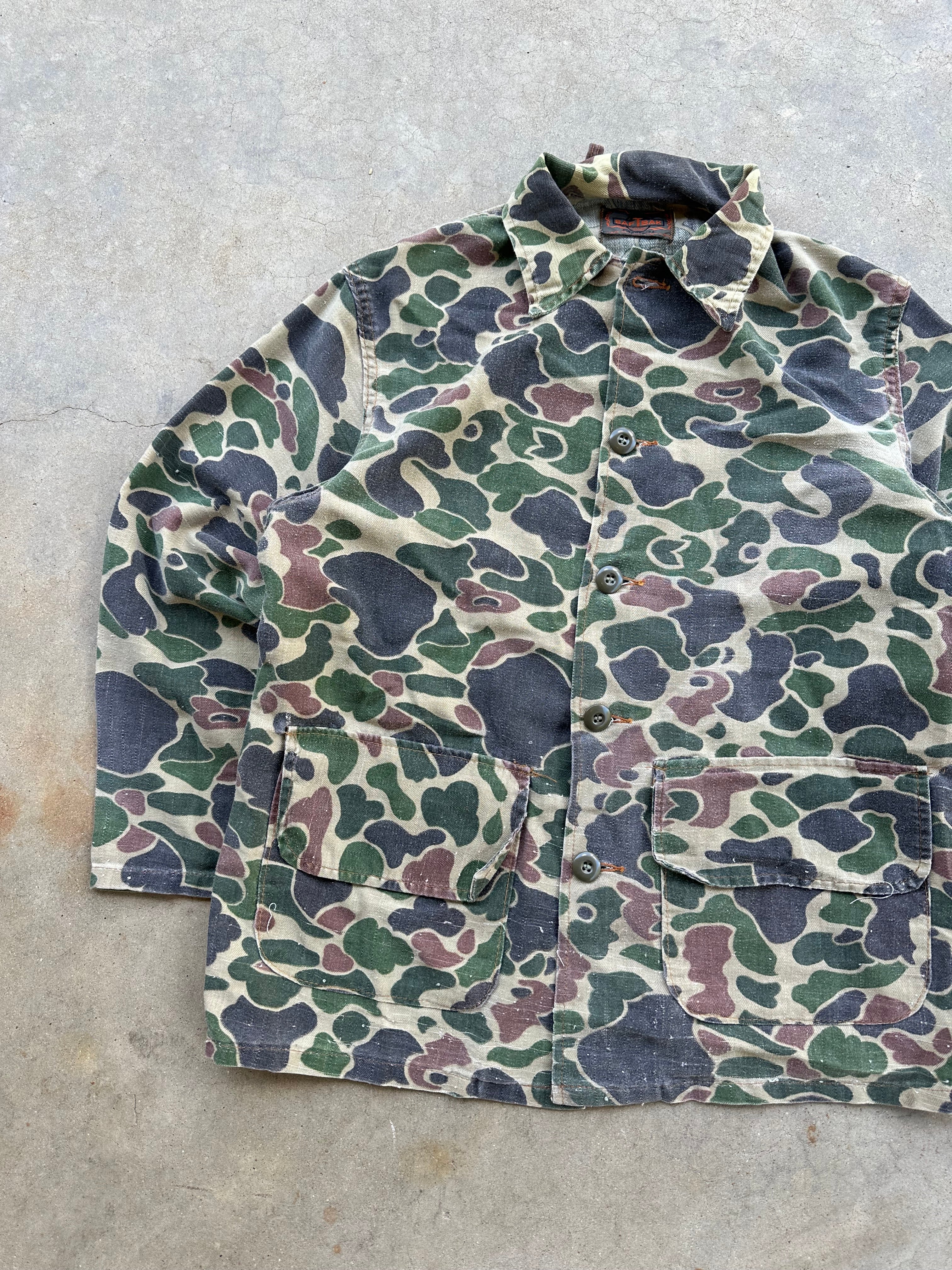 Vintage Saftbak Duck Camo Shacket (M)