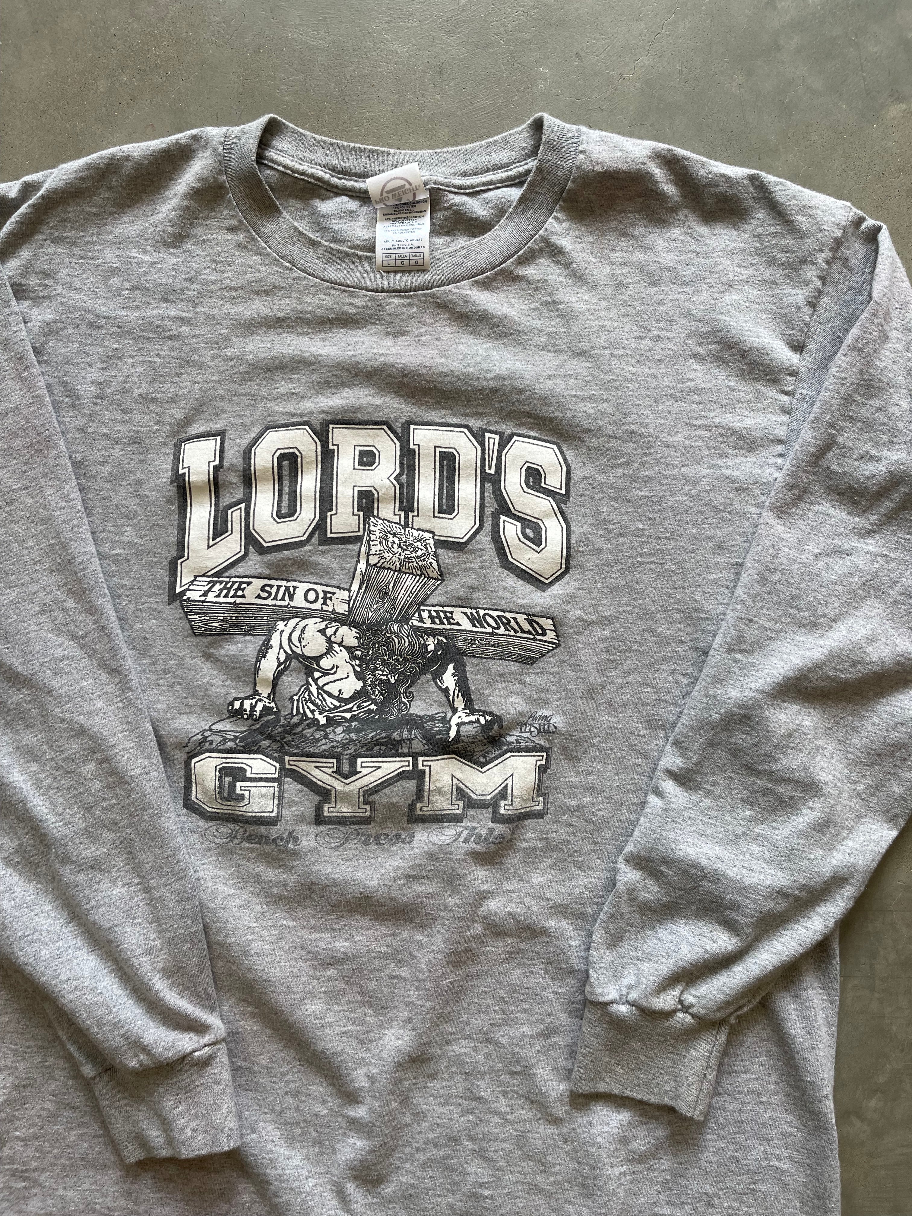 Vintage The Lords Gym Jesus Shirt (L)