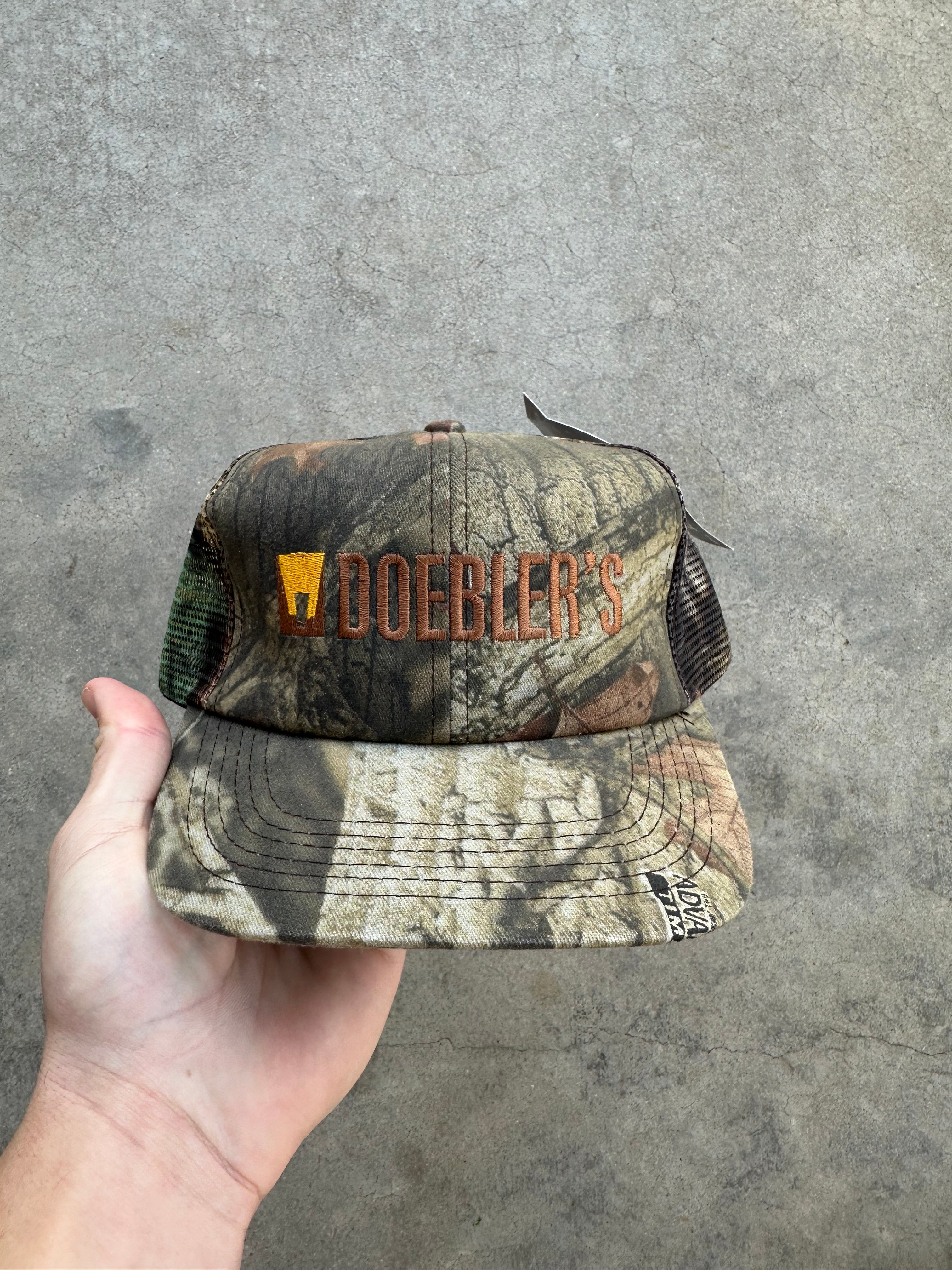 Vintage Doebler’s Camo Mesh Back