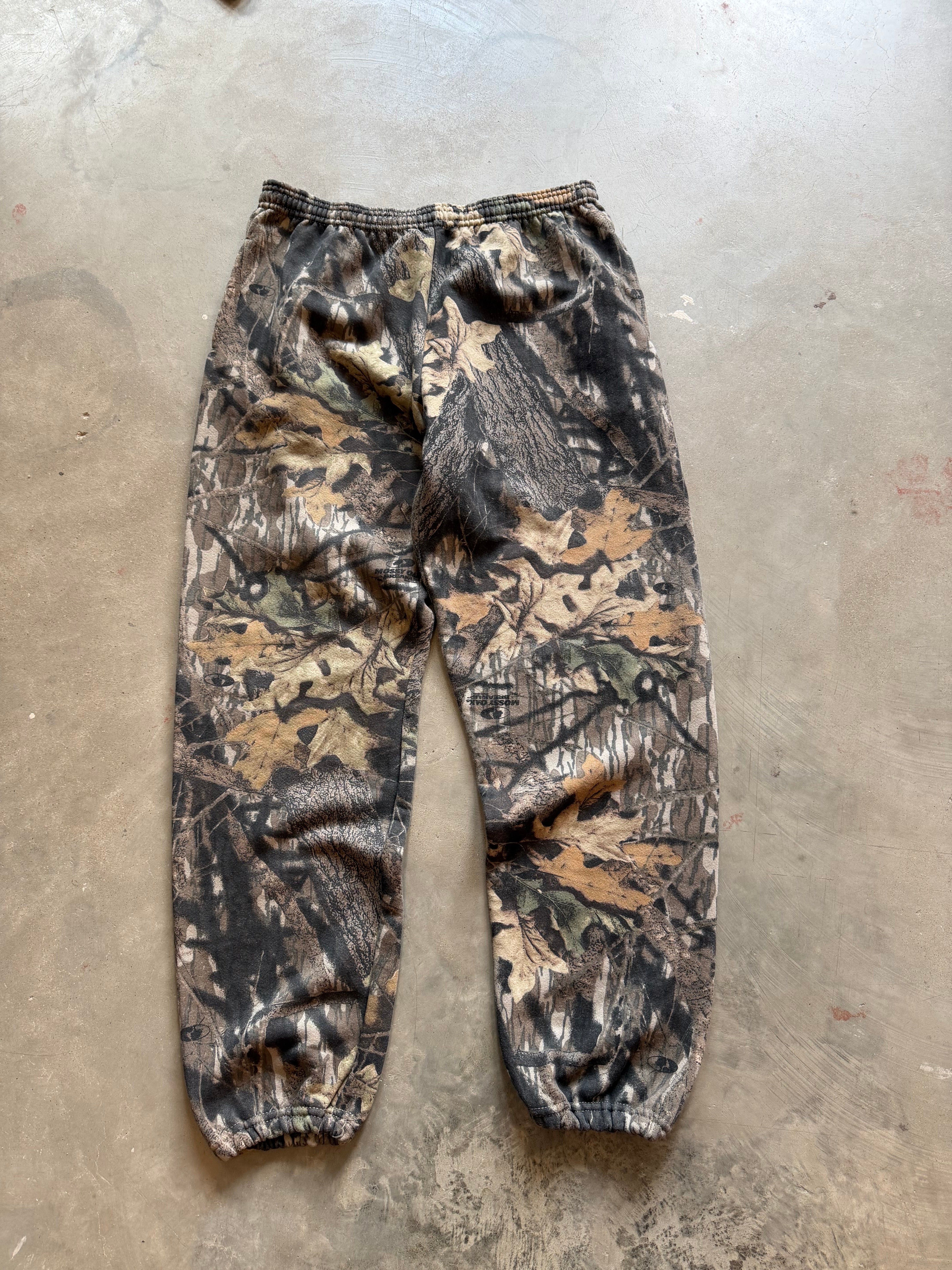 Vintage Mossy Oak Breakup Camo Cotton Sweat Pants (L)