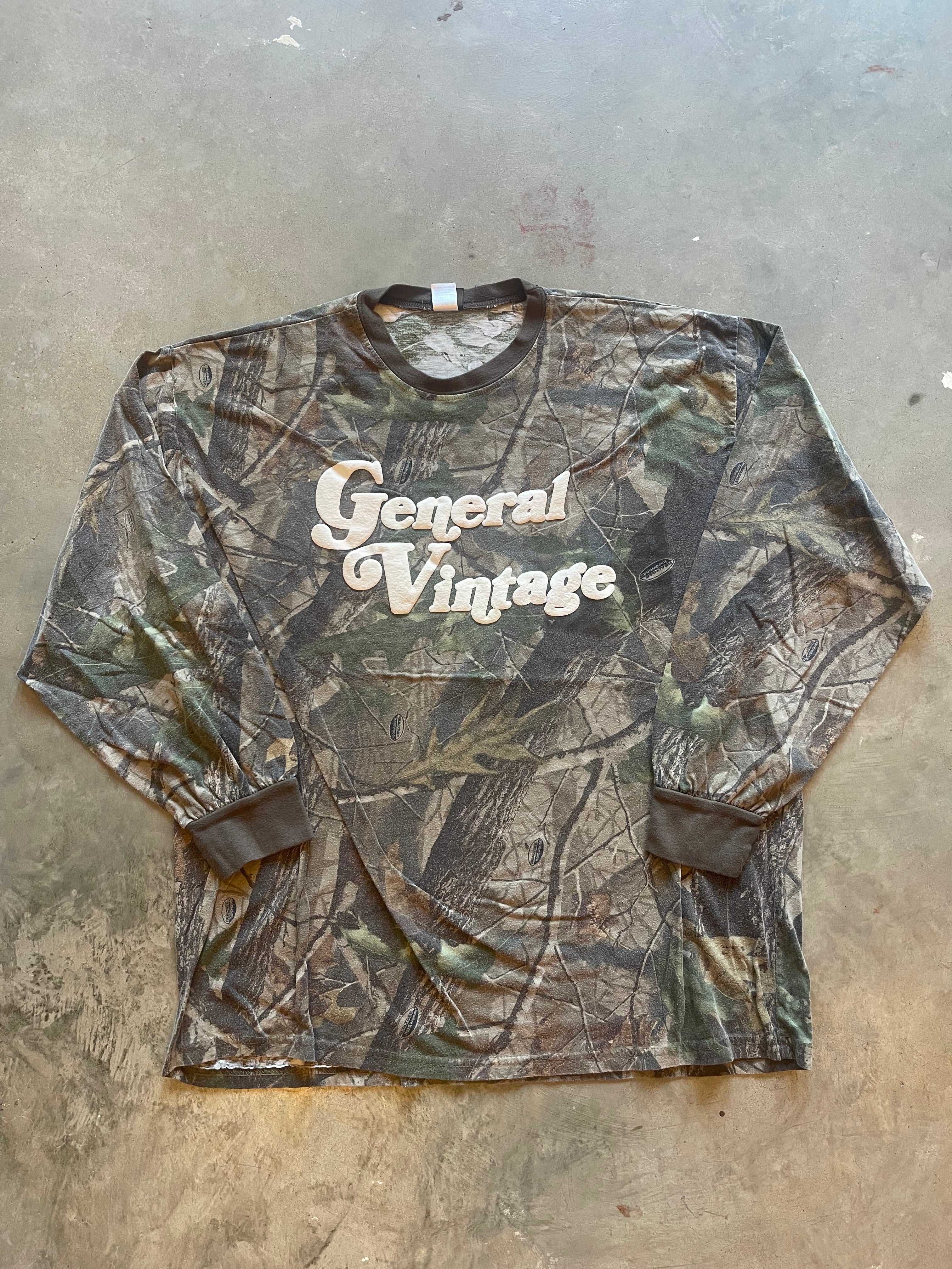 General Vintage Camo Puff Print Shirt (XL)