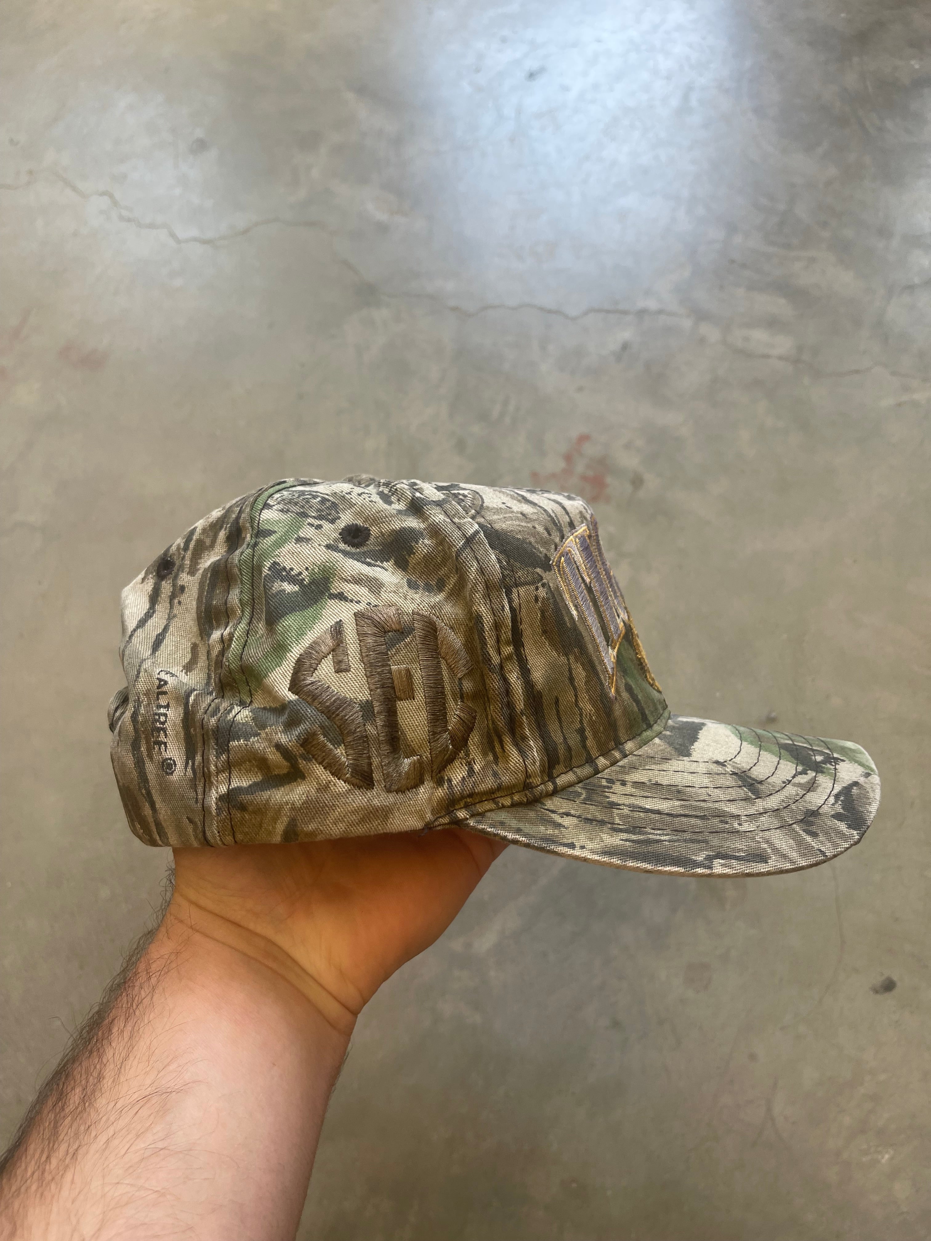 Vintage Realtree Camo LSU Tigers Hat
