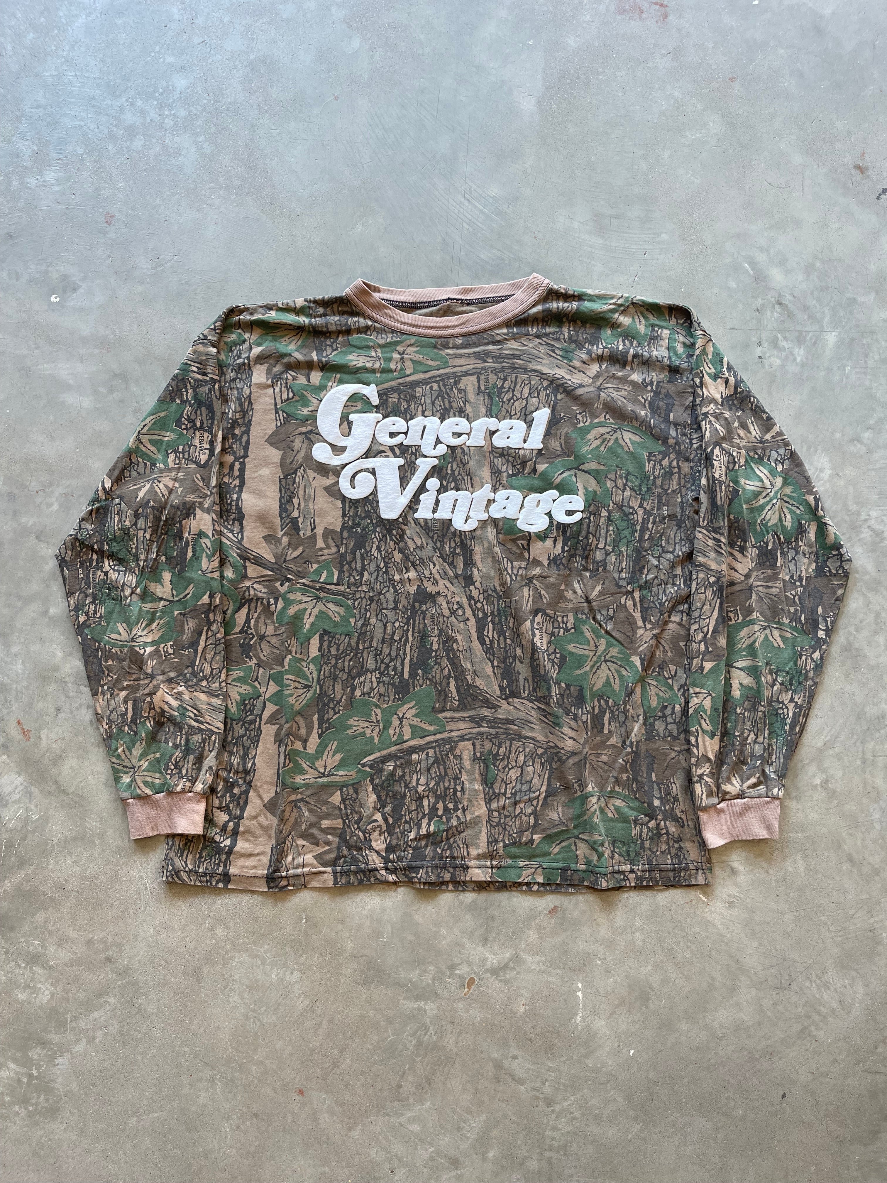 General Vintage Camo Puff Print Shirt (XL)