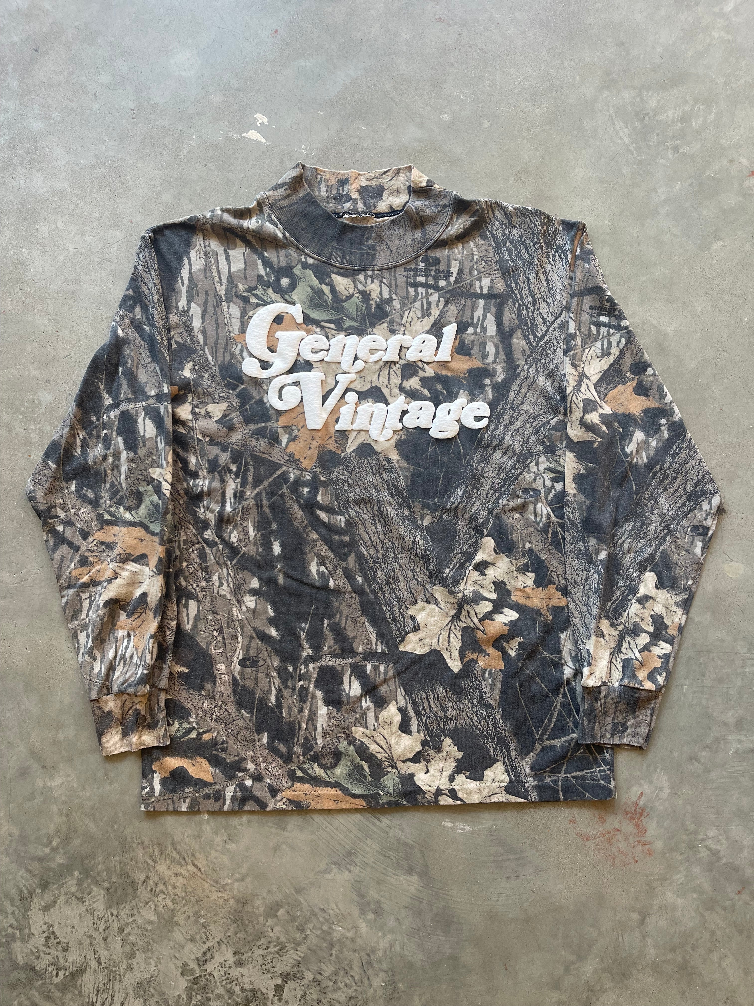 General Vintage Camo Puff Print Shirt (M)
