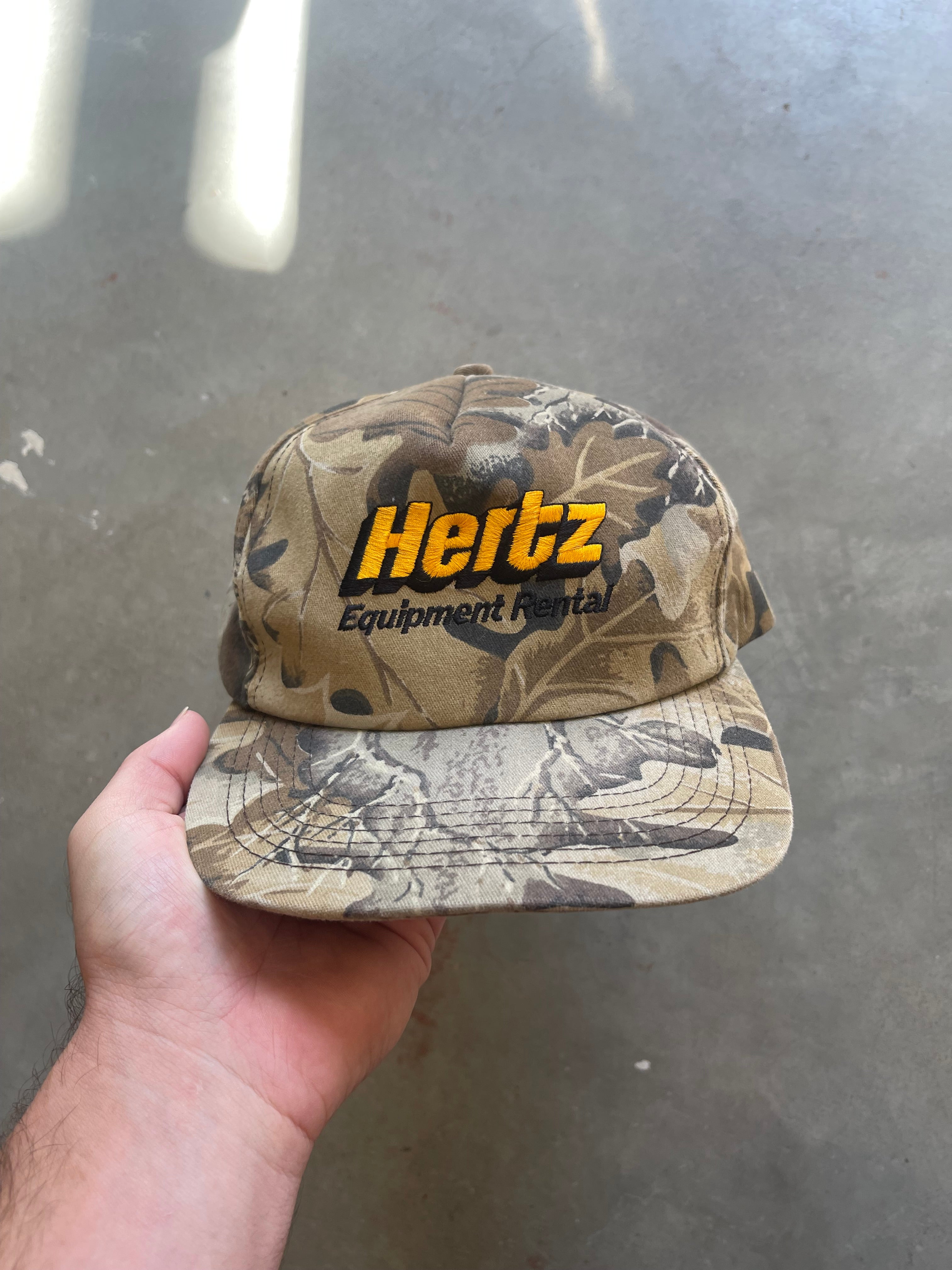 Vintage Relatree Camo Hertz Hat