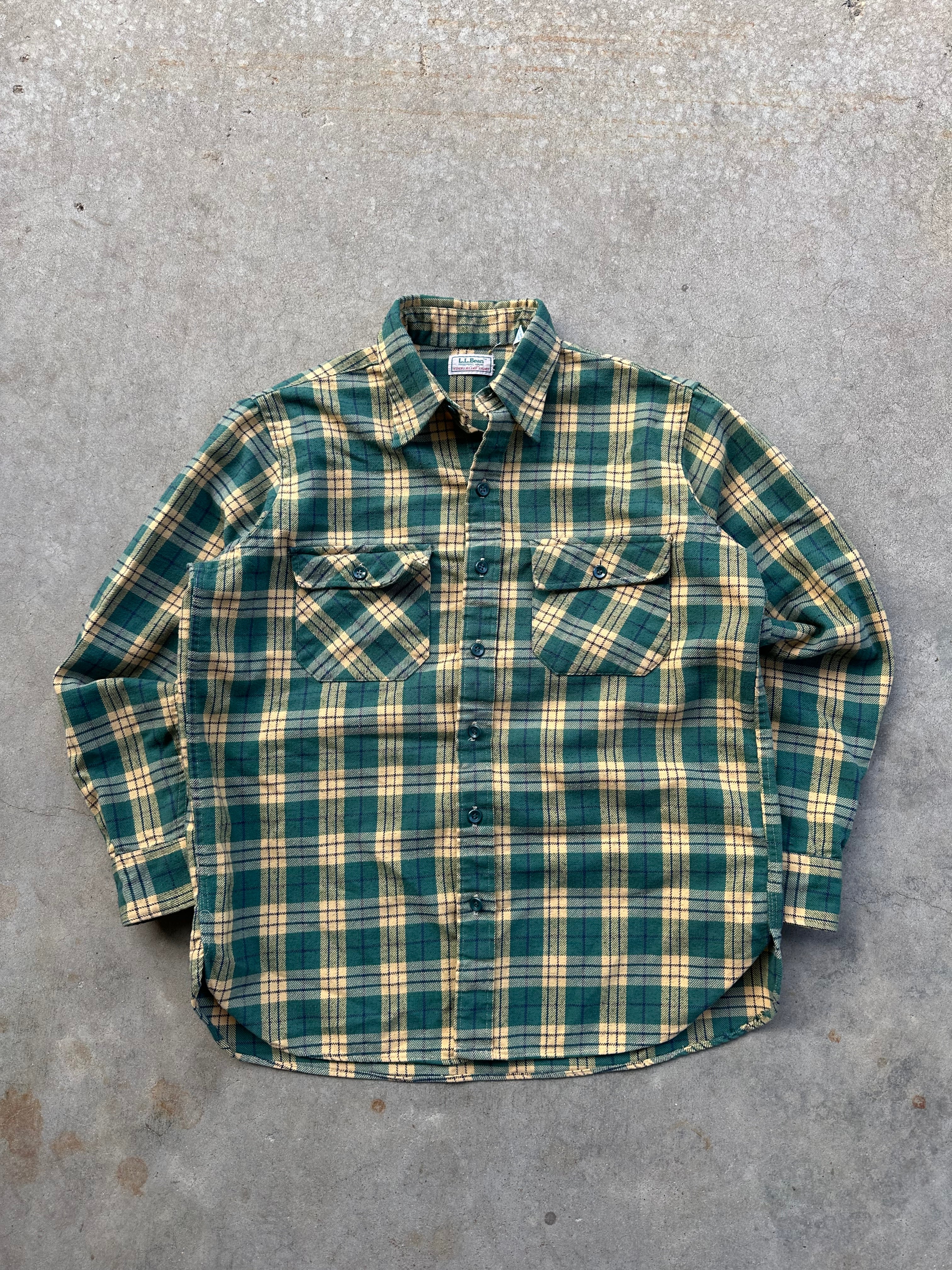 1990s LL Bean Timberline Flannel Button Up (M)