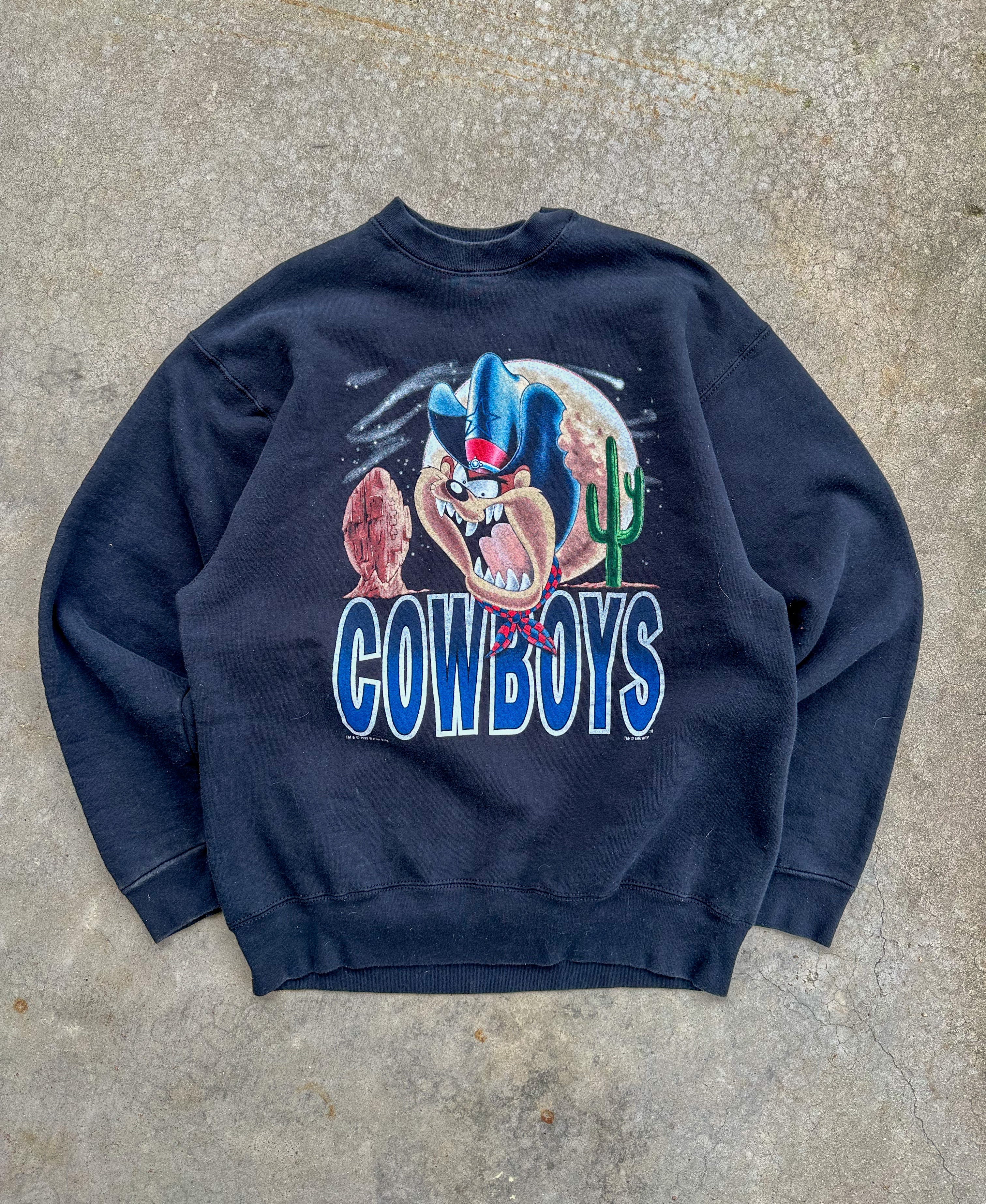 1993 Salem Sportswear Dallas Cowboys Taz Crewneck (XL)