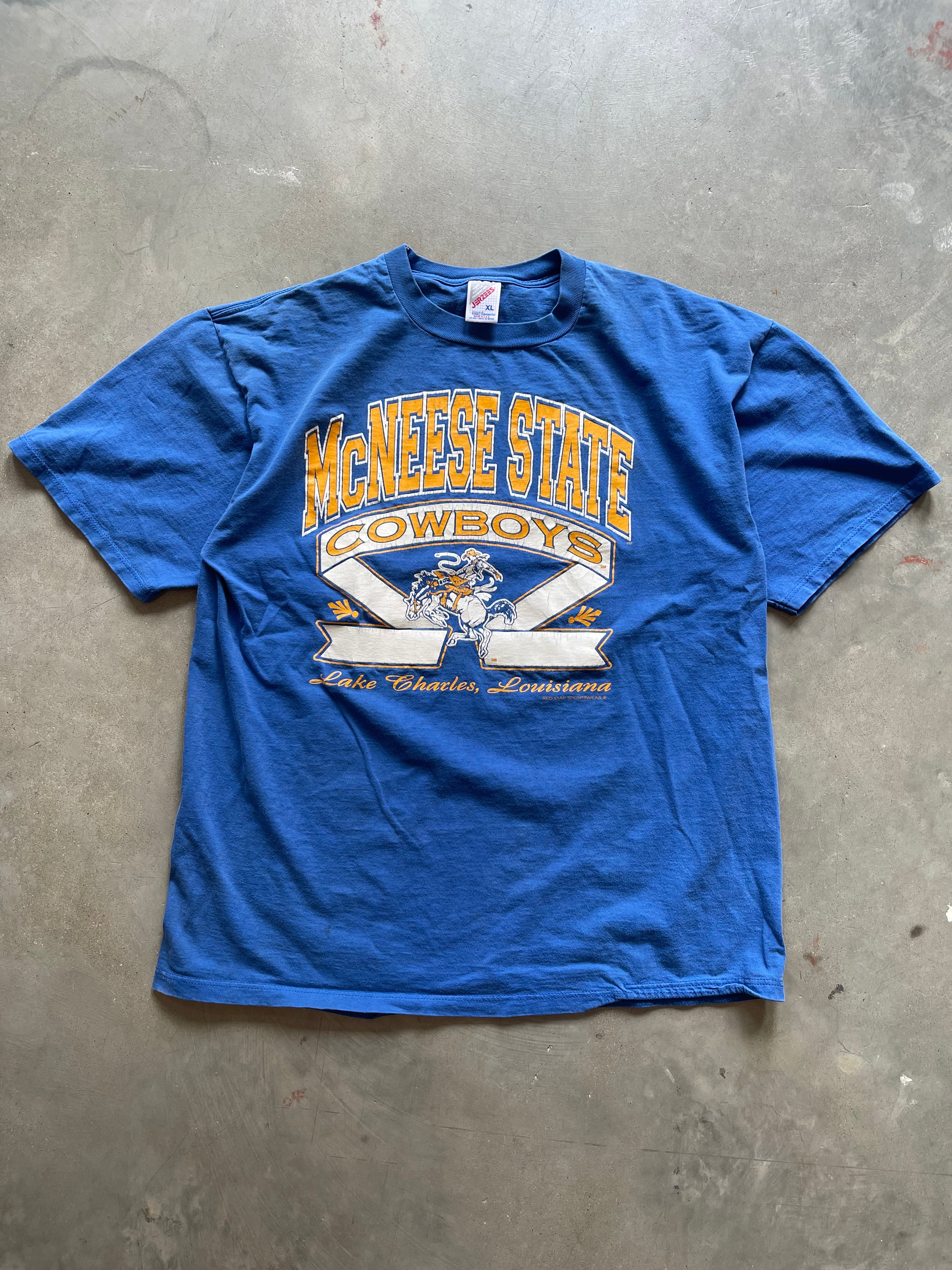 Vintage Mcneese State Cowboys T-Shirt (XL)