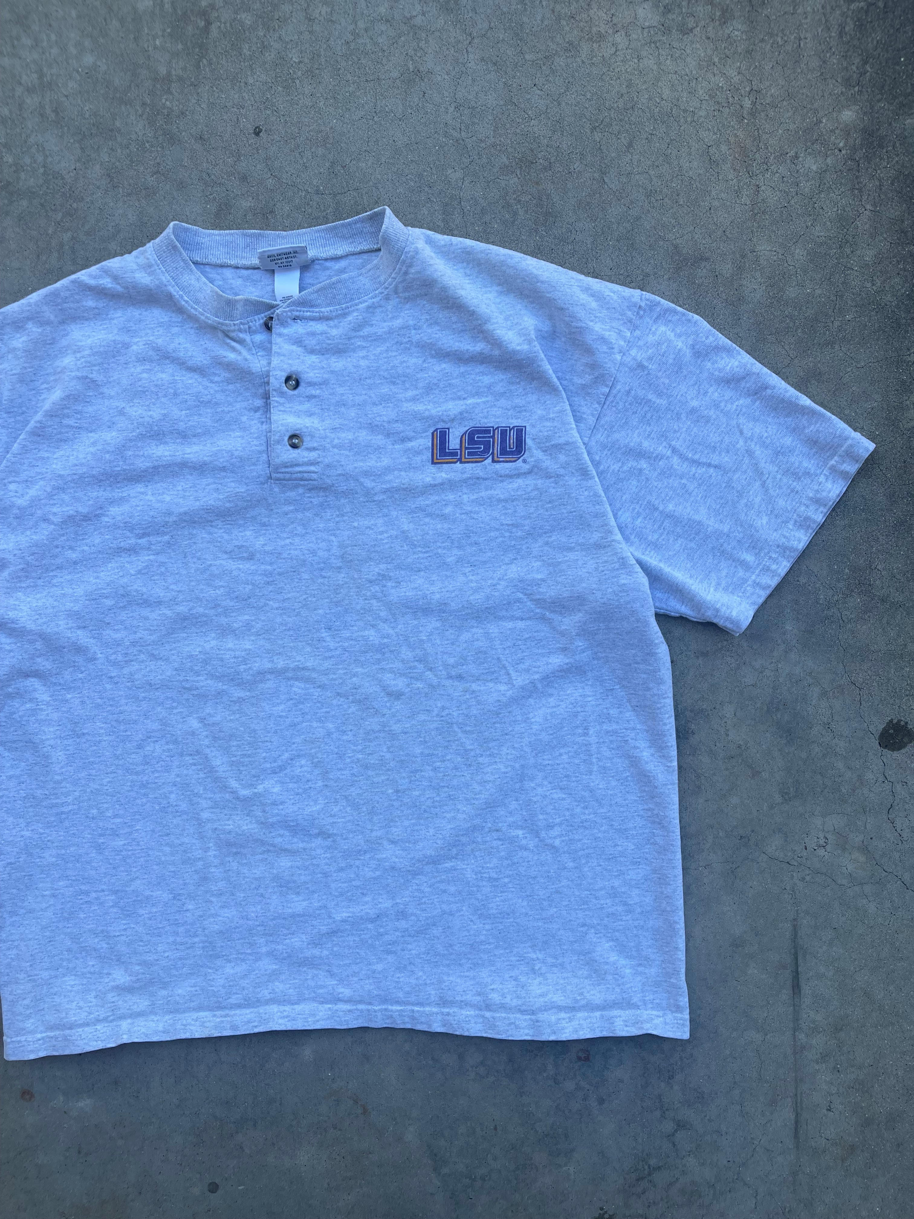 Vintage LSU Henley (XL)