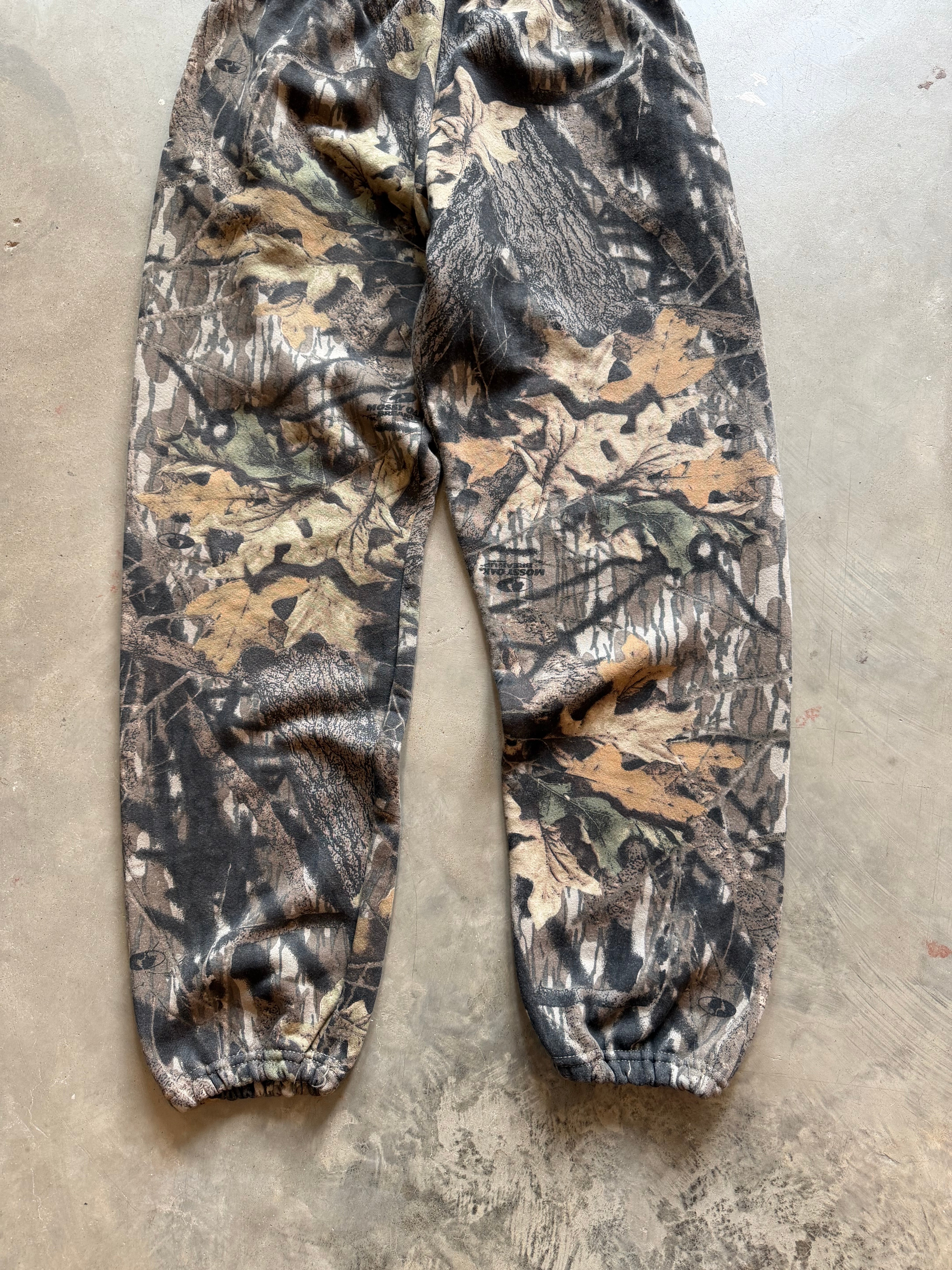 Vintage Mossy Oak Breakup Camo Cotton Sweat Pants (L)