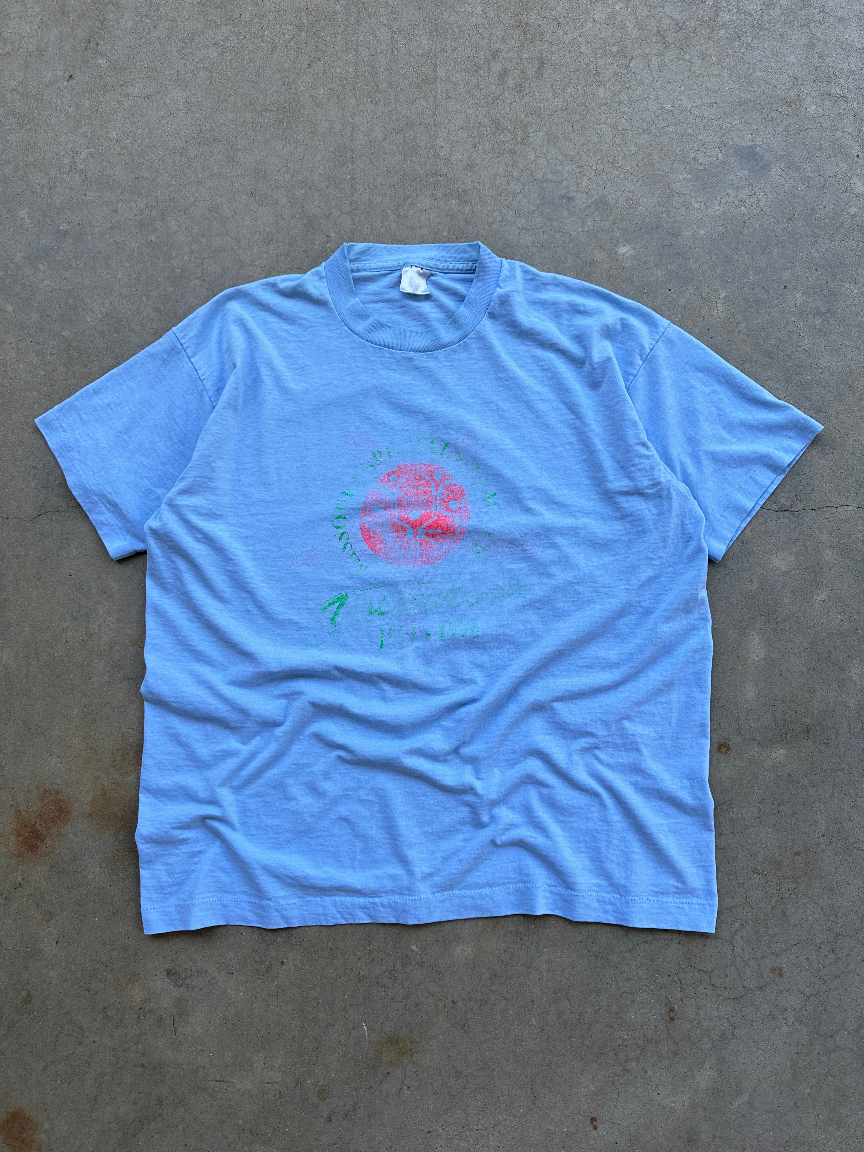 1990’s Faded Blue T-Shirt (L/XL)