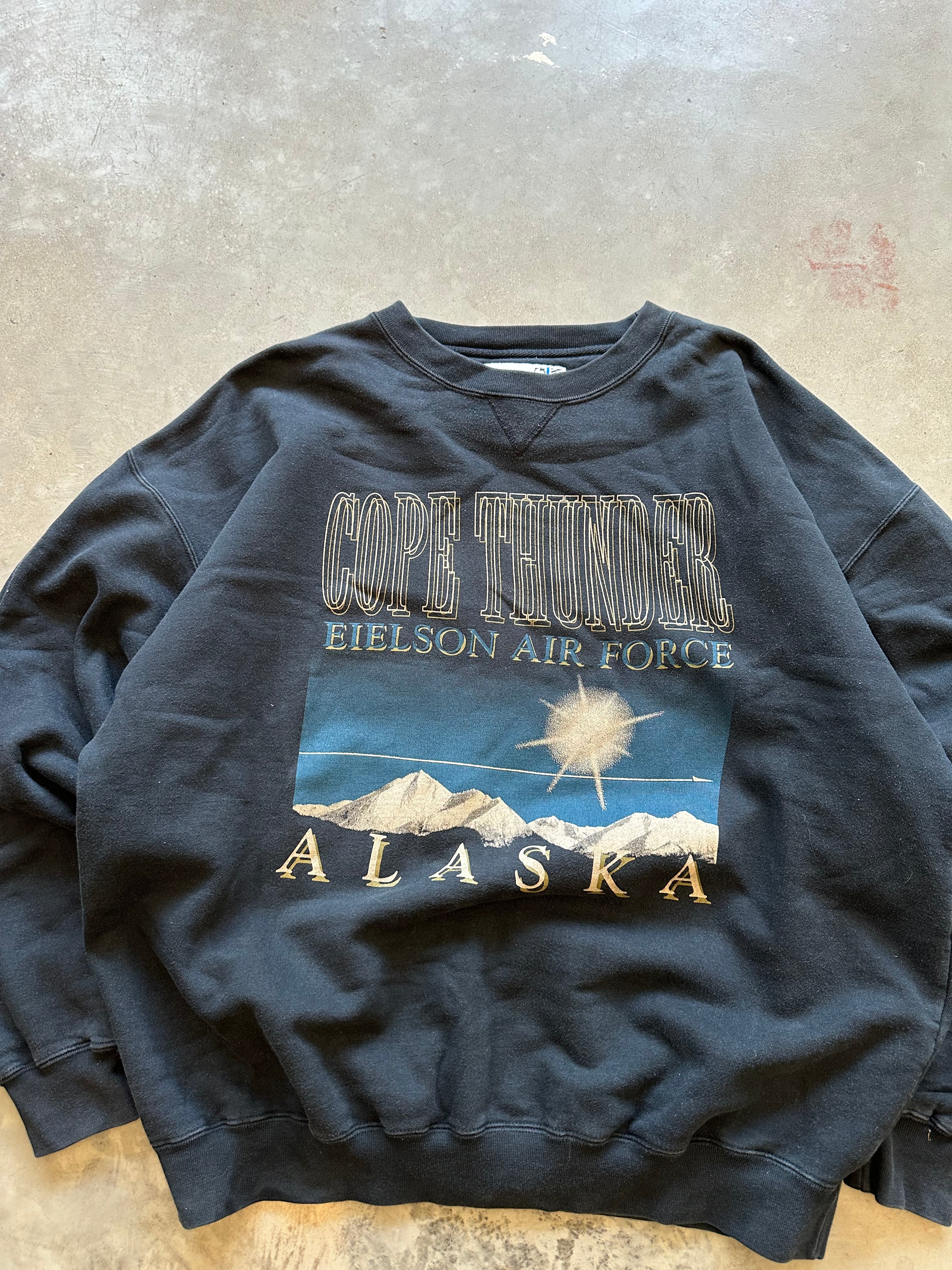 1990’s Alaska Cope Thunder Crewneck (XL)