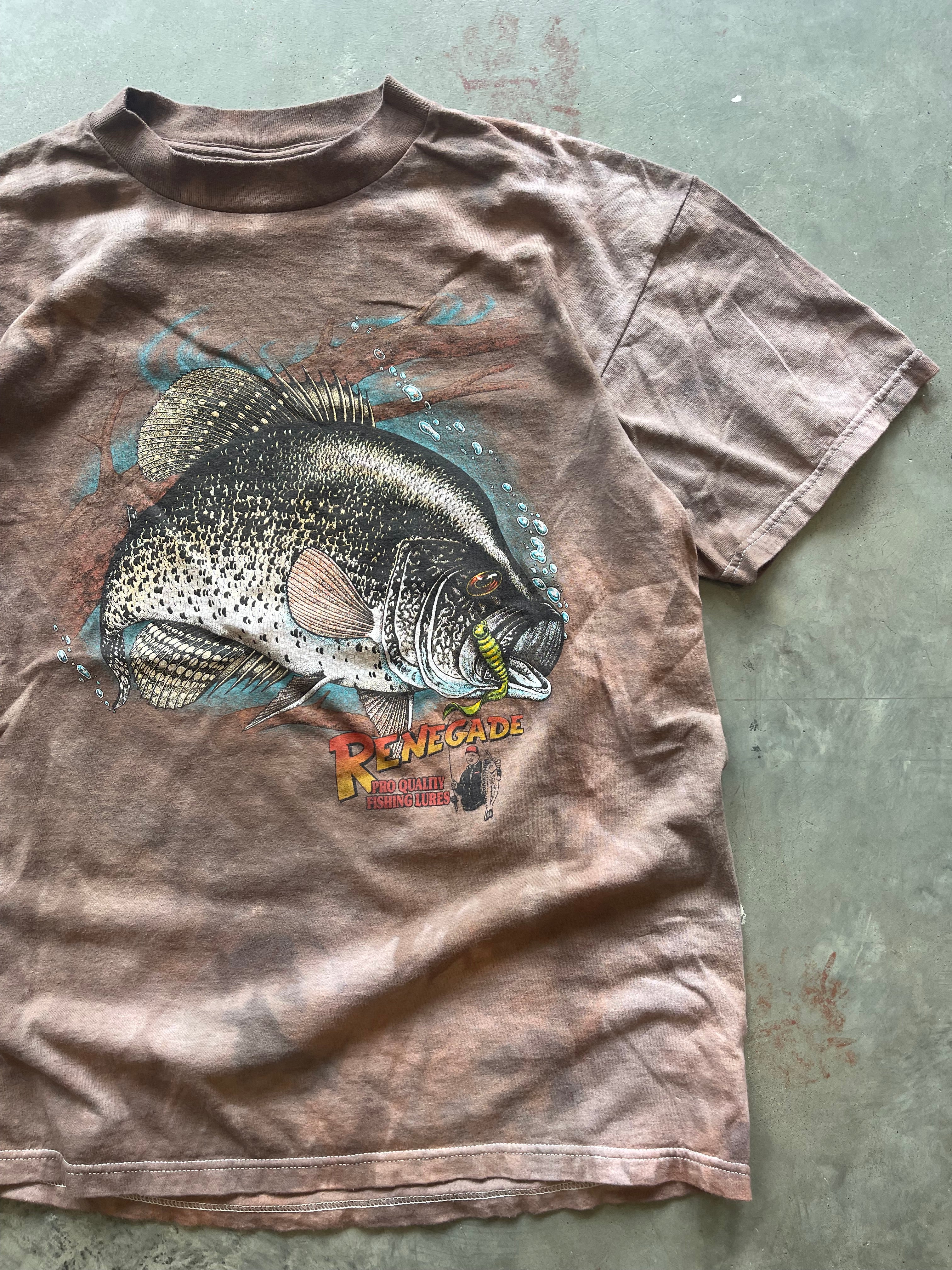1990’s Overdyed Renegade Fishing Lures T-Shirt (M)