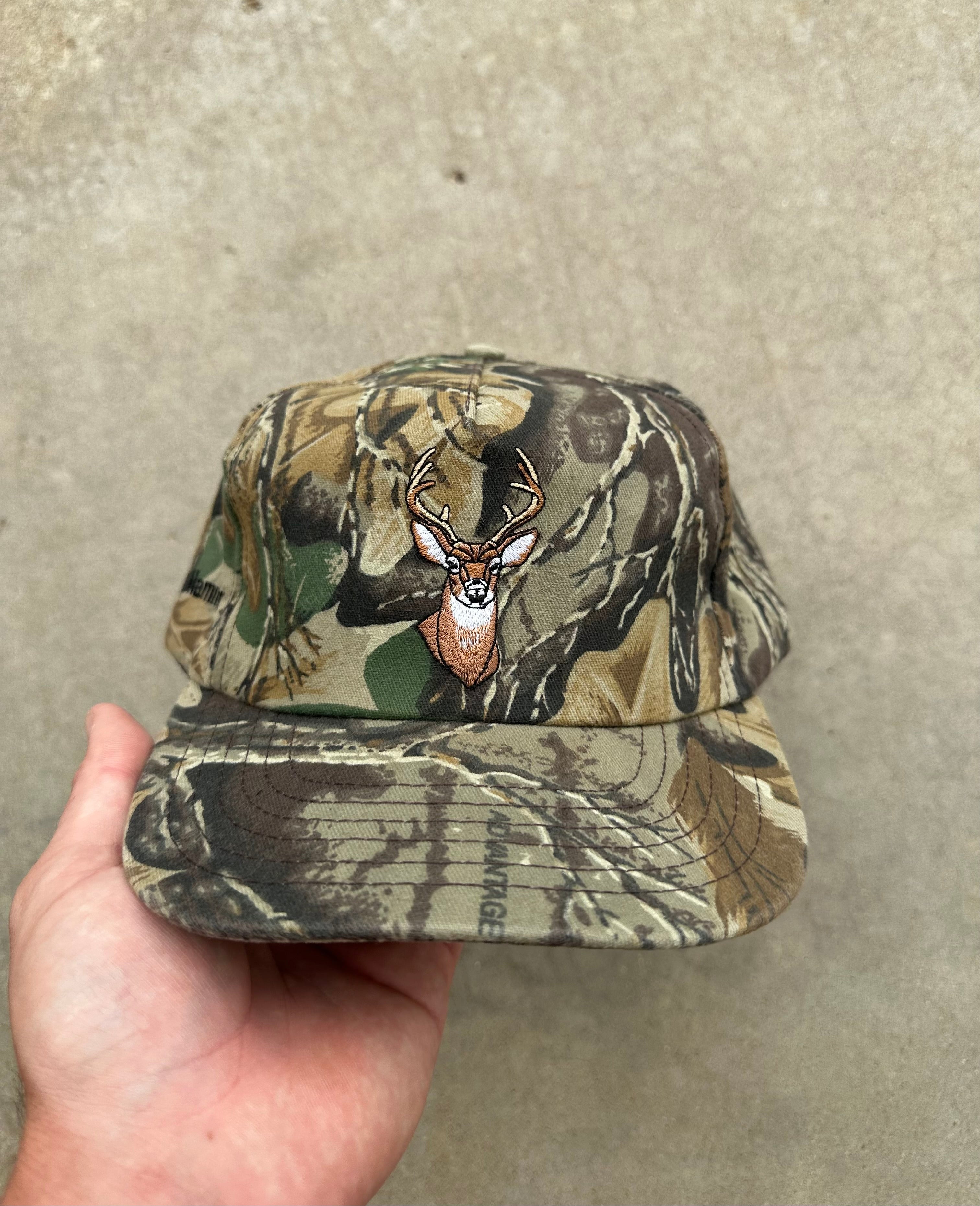 1990s Deer Advantage Camo Snapback