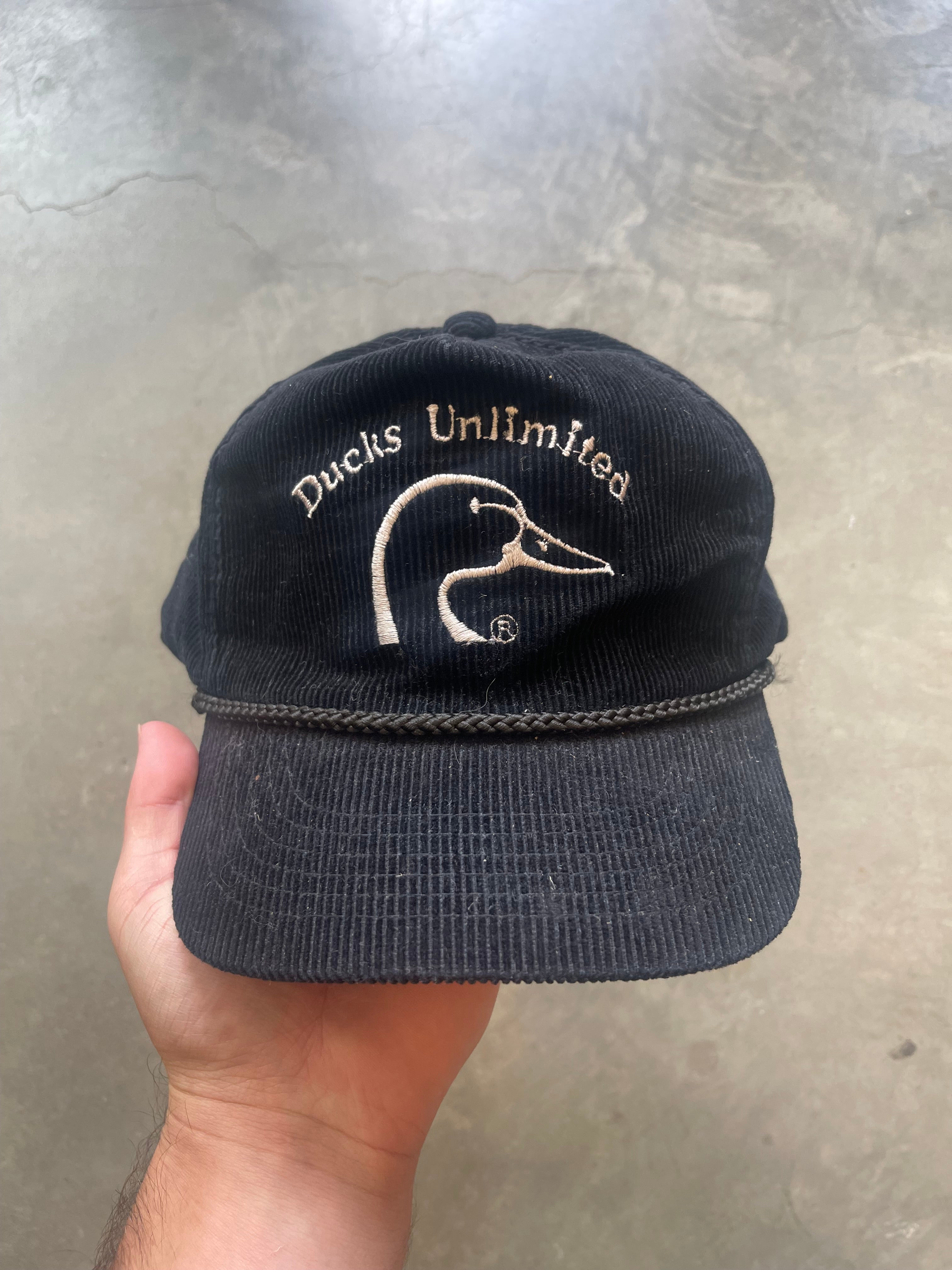 Vintage Ducks Unlimited Corduroy Hat