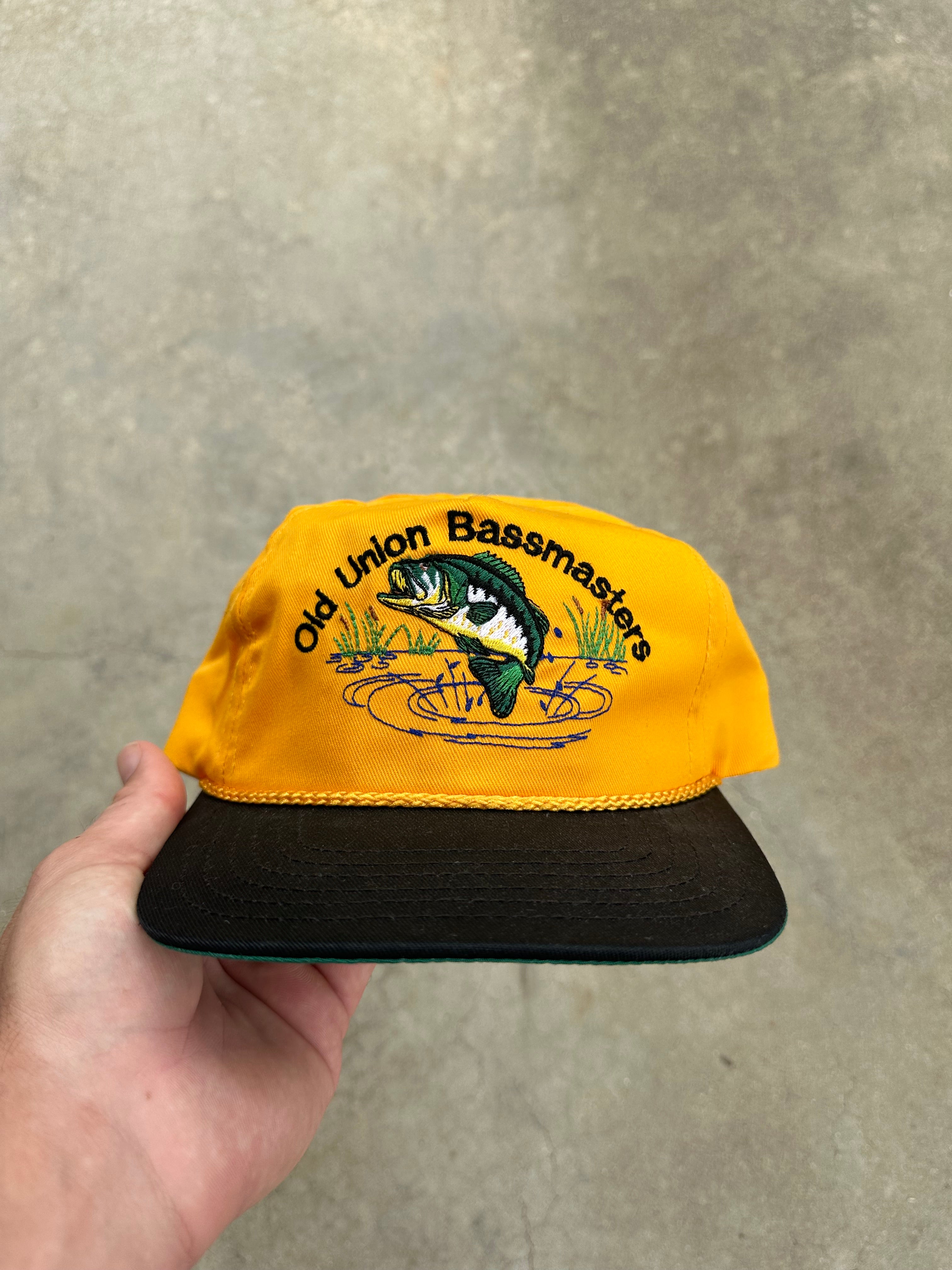 1990s Old Union Bassmasters Rope Hat