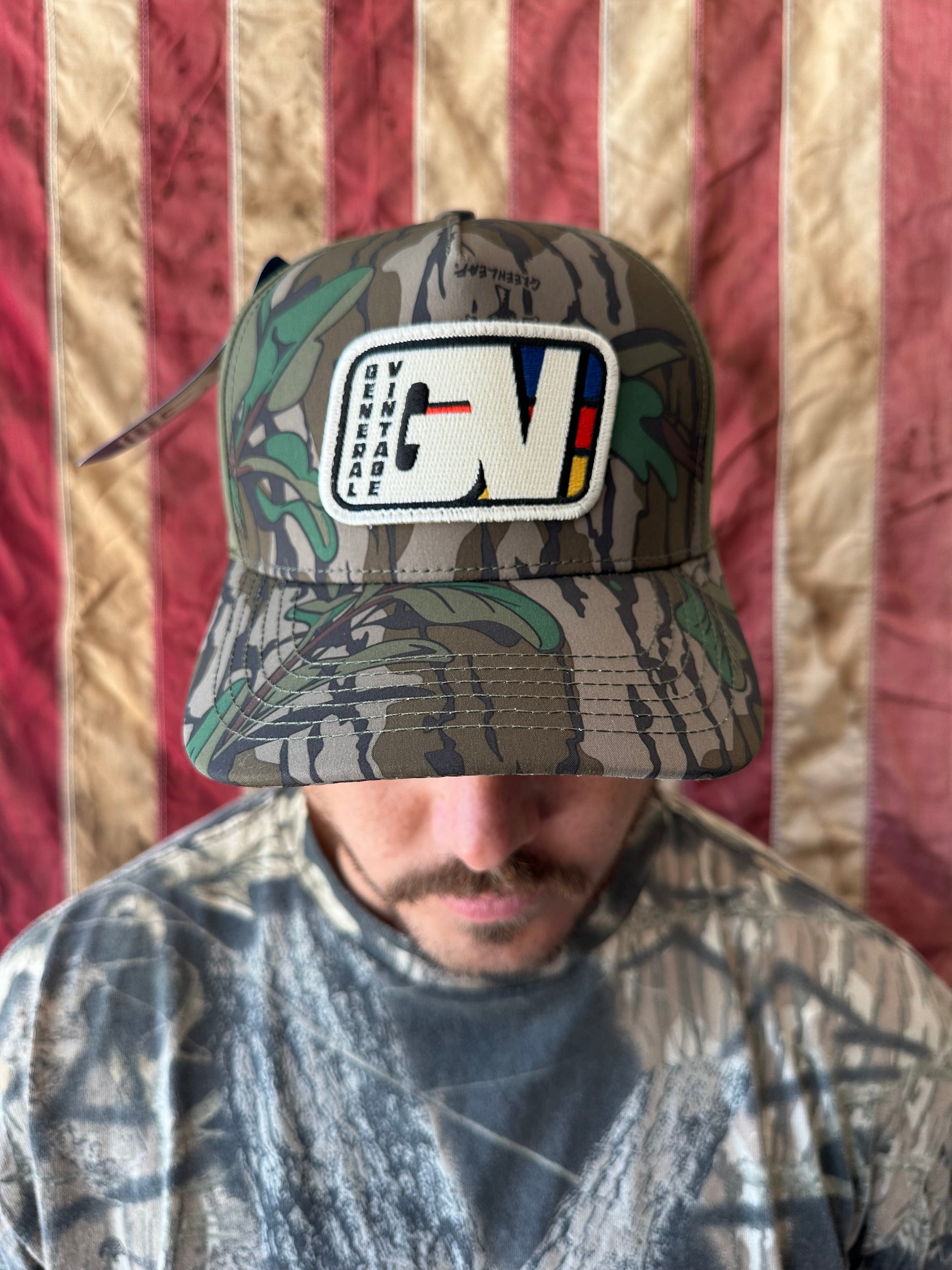 General Vintage GreenLeaf Camo Hat