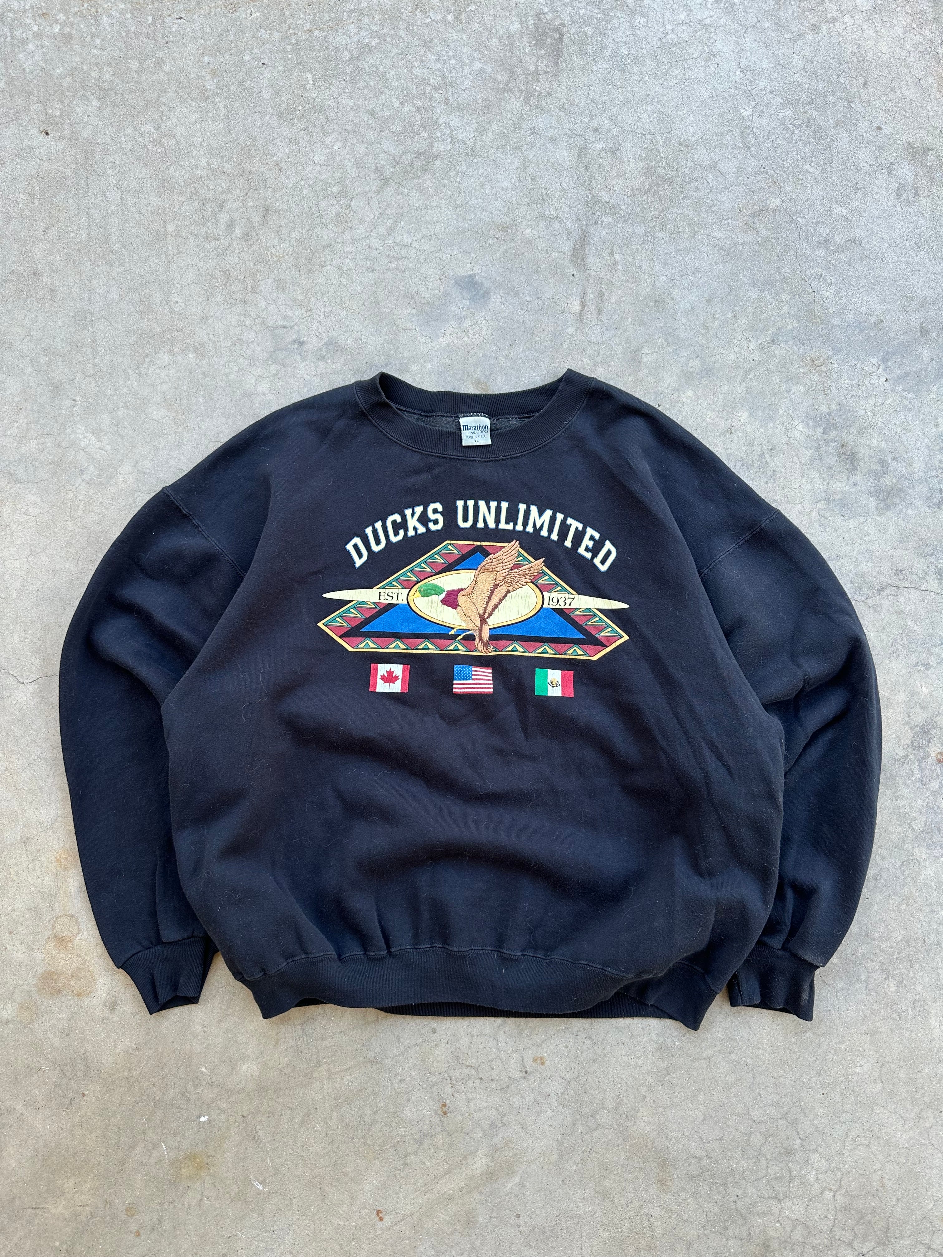 Vintage Ducks Unlimited Crewneck (XL)