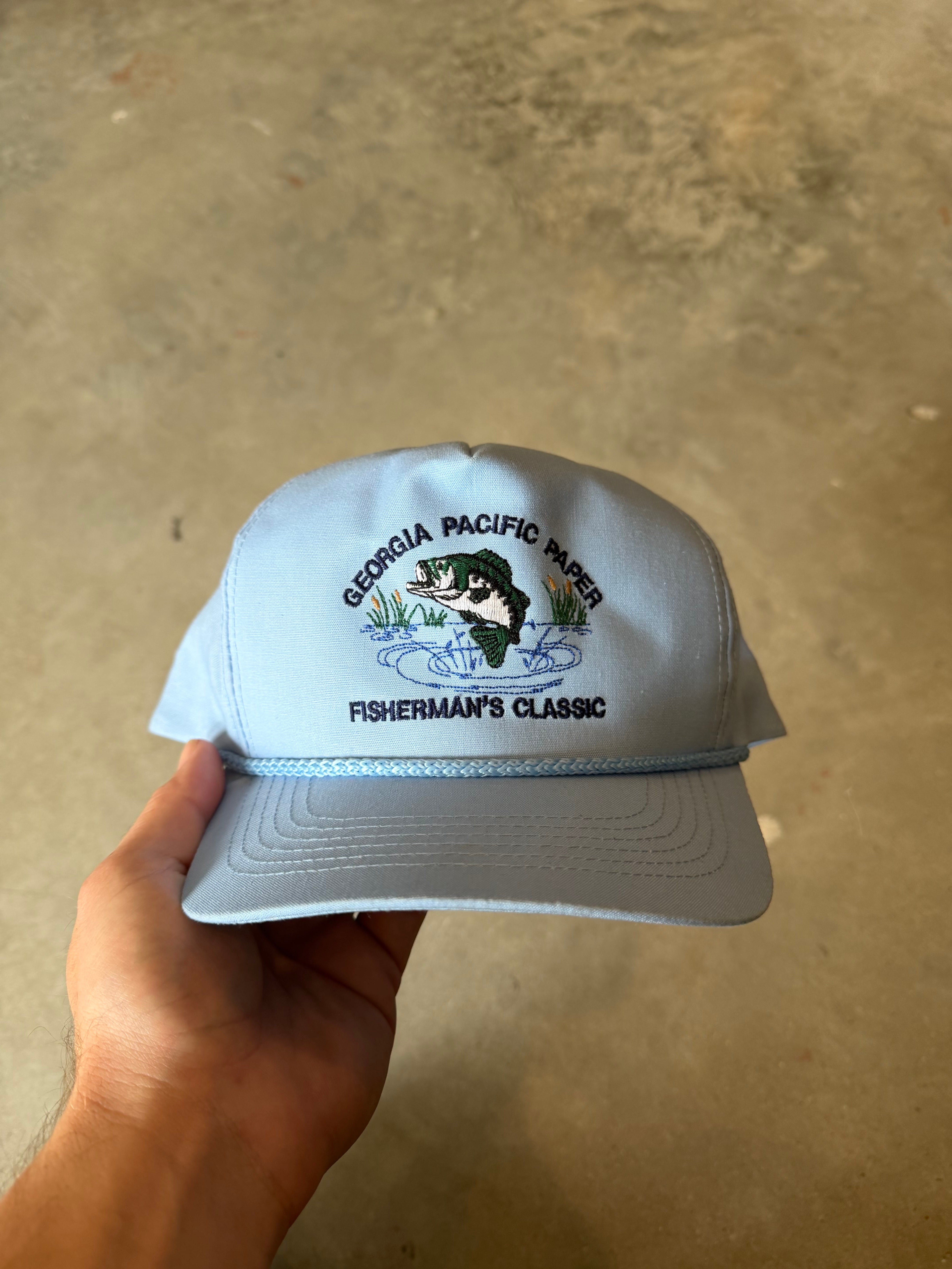 1990’s Georgia Pacific Paper Fishing Classic Rope Hat