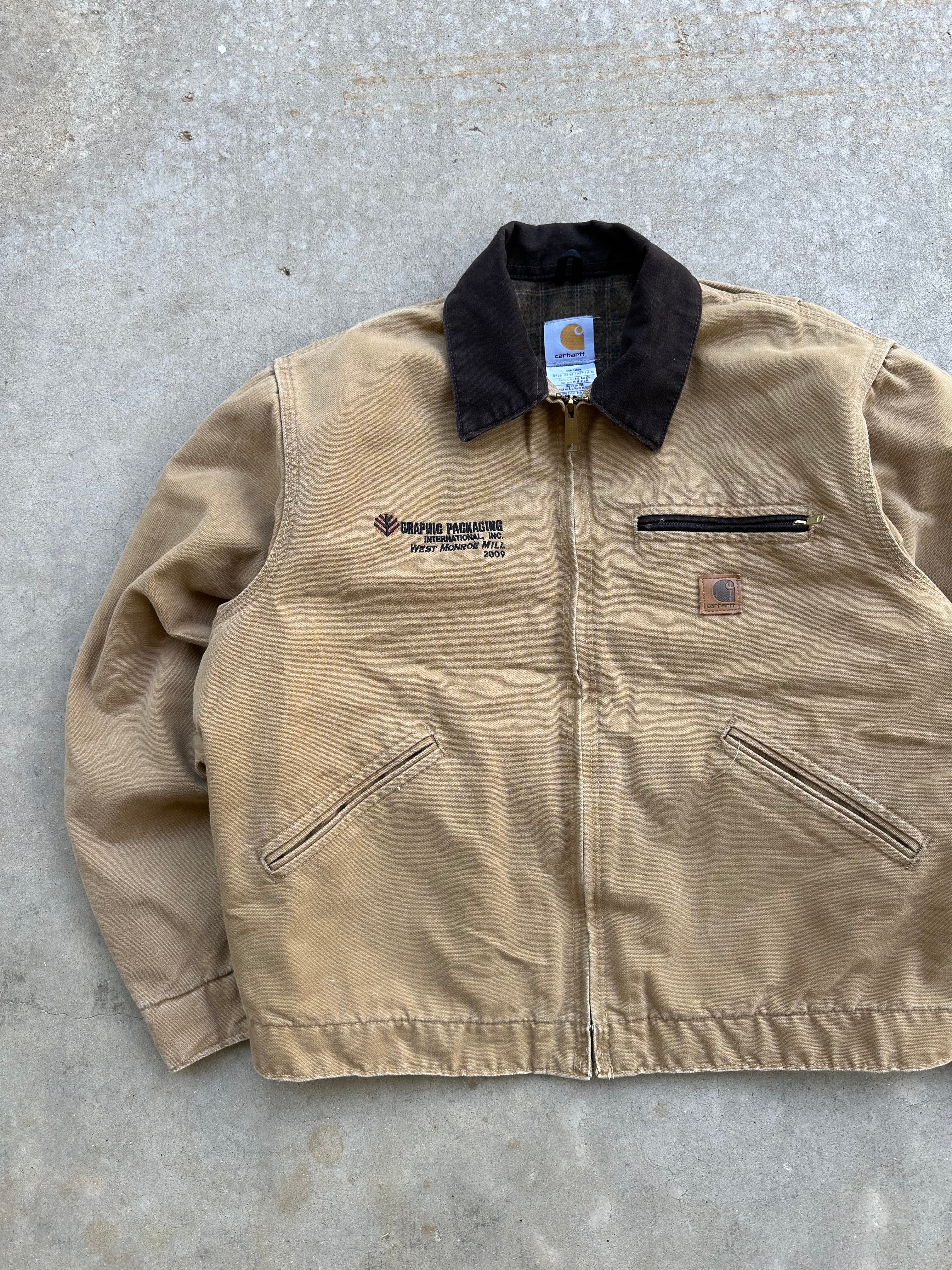 2009 Carhartt Blanket Lined Detroit Jacket (L)