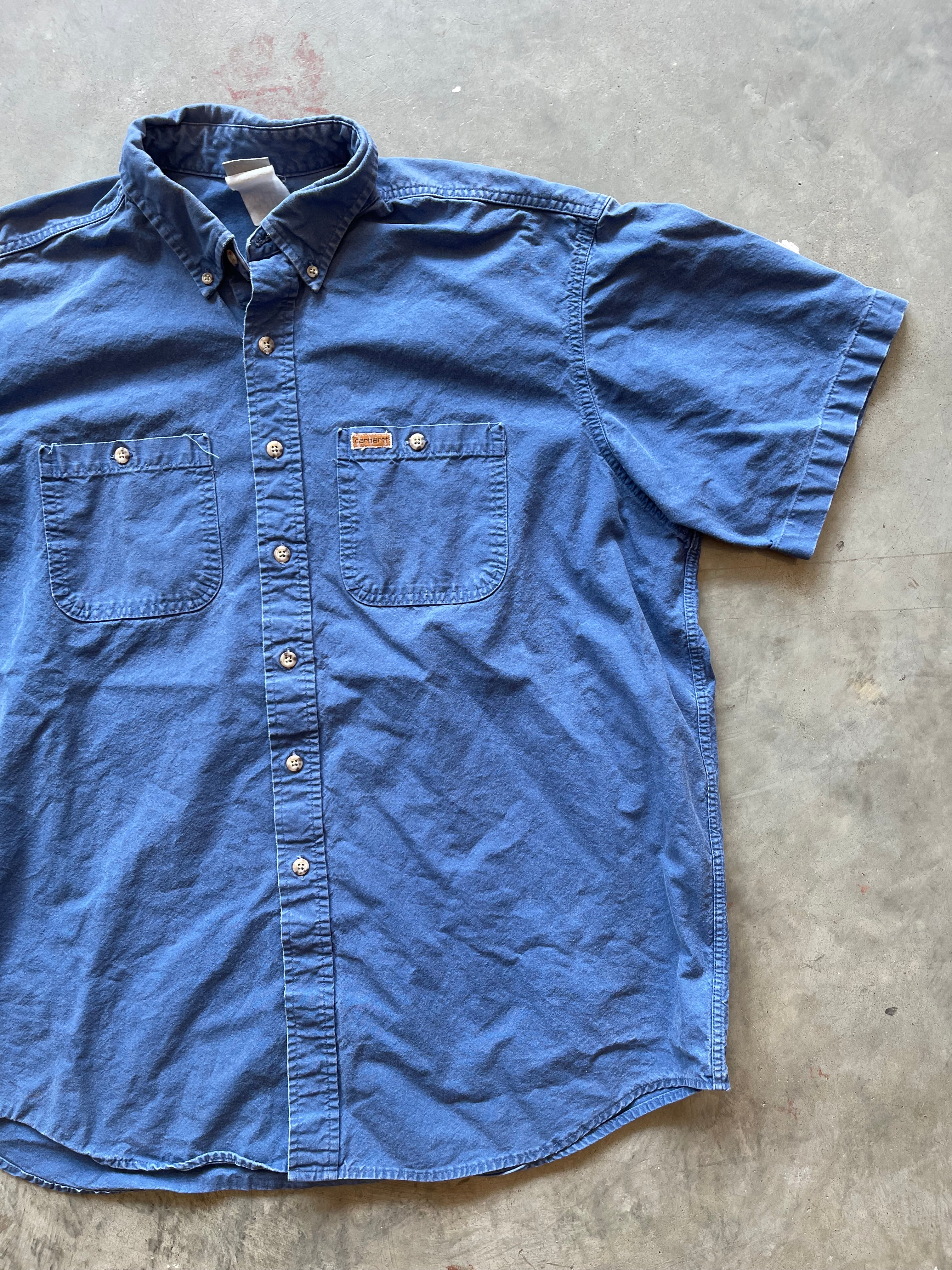1990’s Carhartt Short Sleeve Button-Up (2XL)