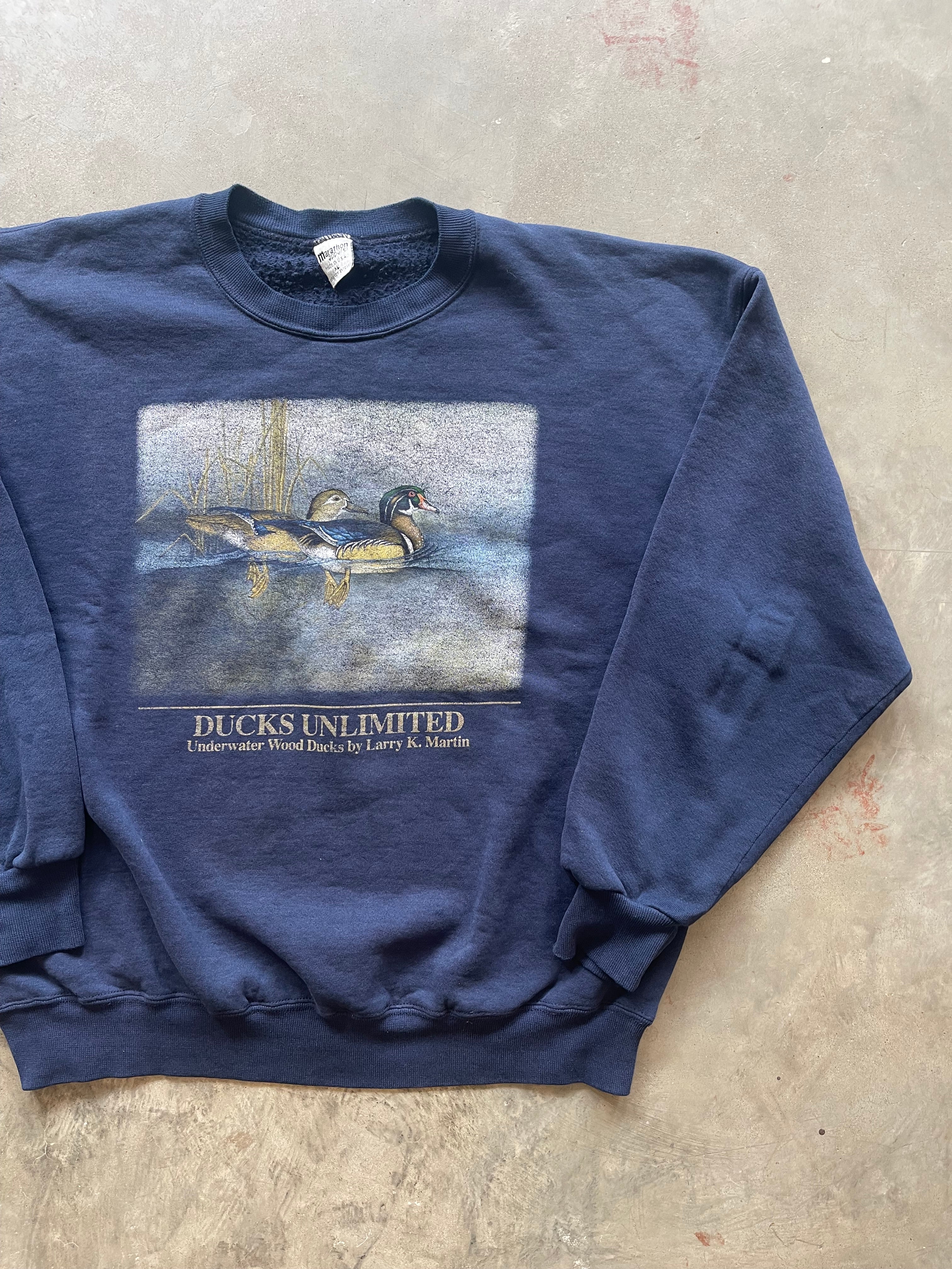 Vintage Ducks Unlimited Crewneck (XL)
