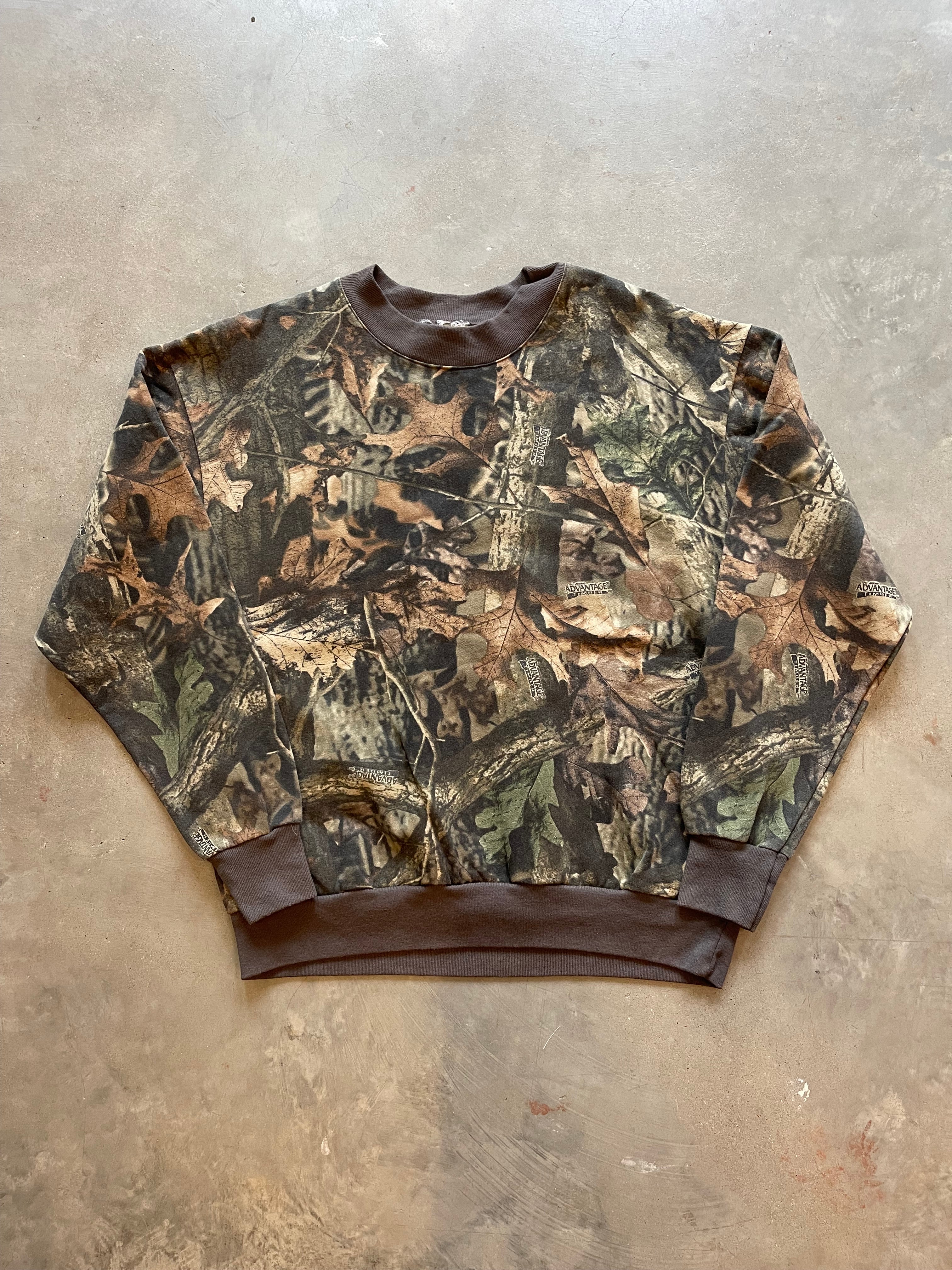Vintage Realtree Camo Cotton Crewneck (M)