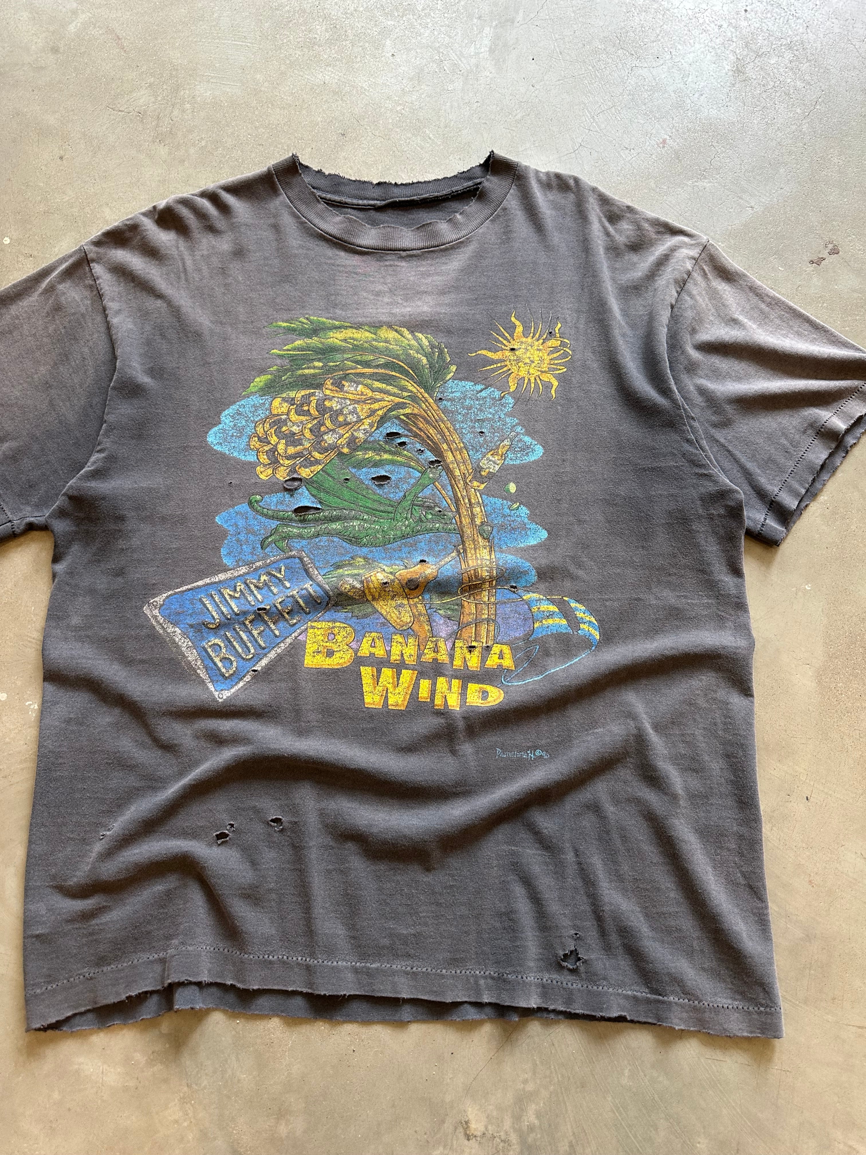 1990’s Thrashed Jimmy Buffet T-Shirt (L)