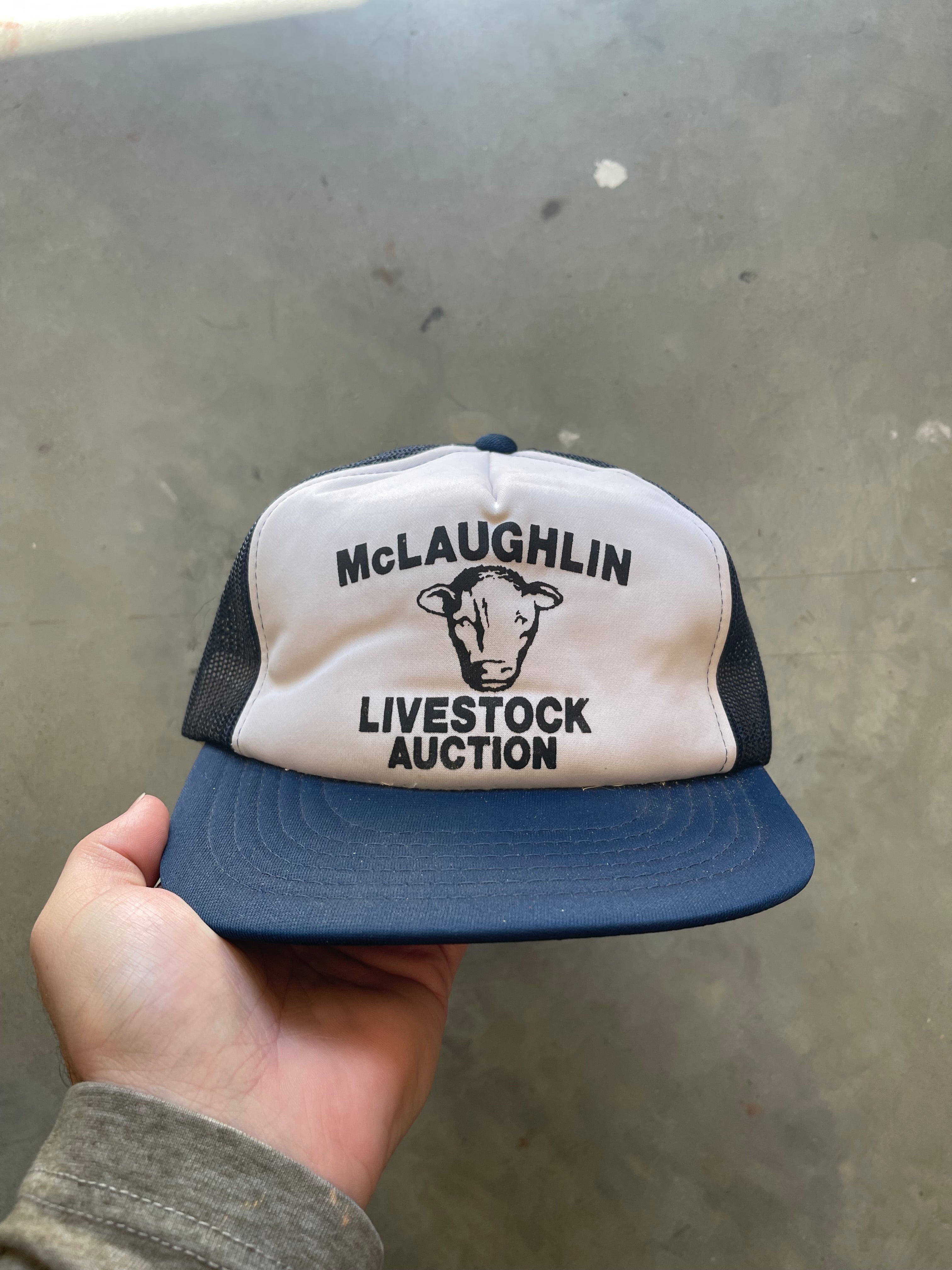 McLaughlin Livestock Auction Trucker Hat