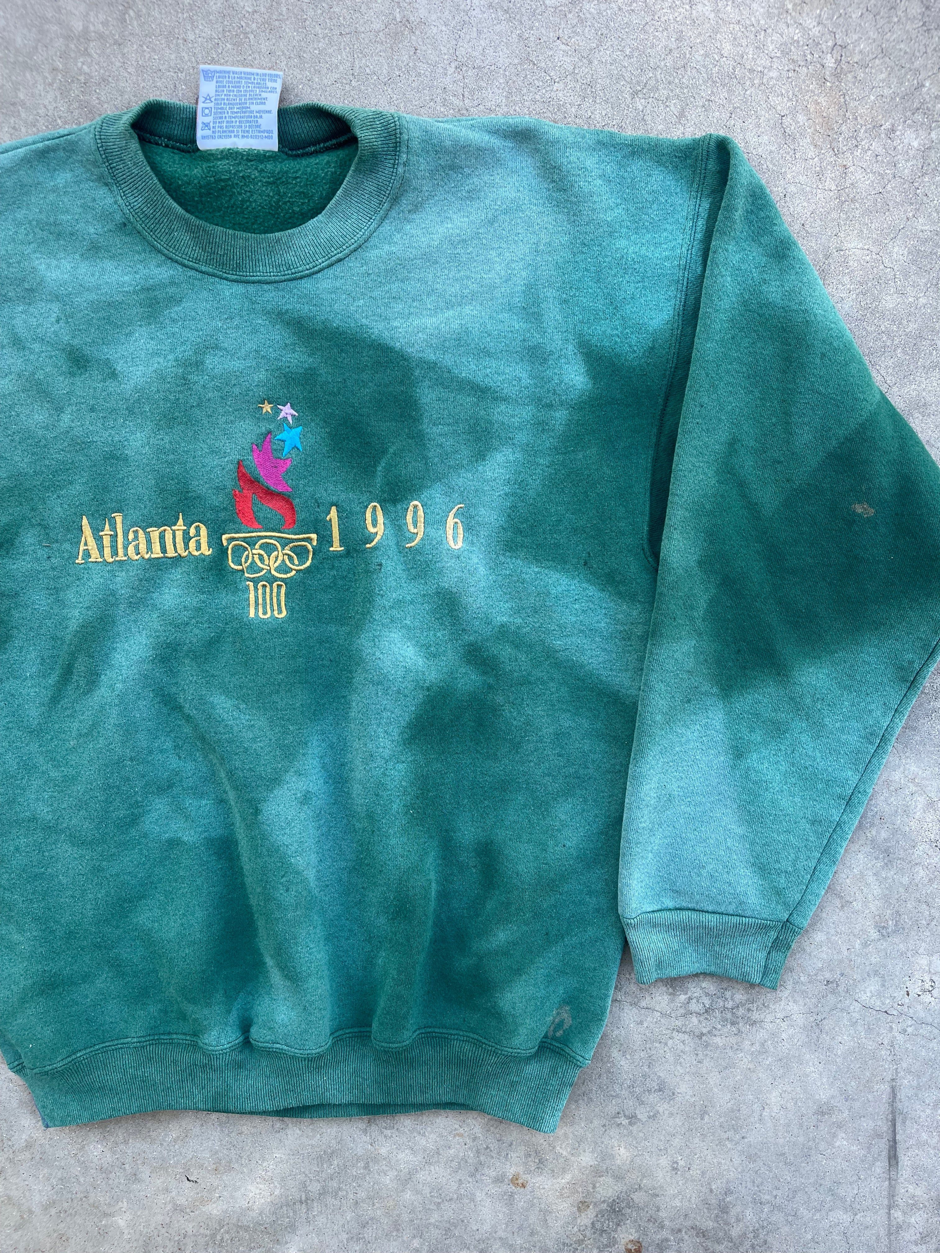 1996 Atlanta Olympics Sunfade Crewneck (M)