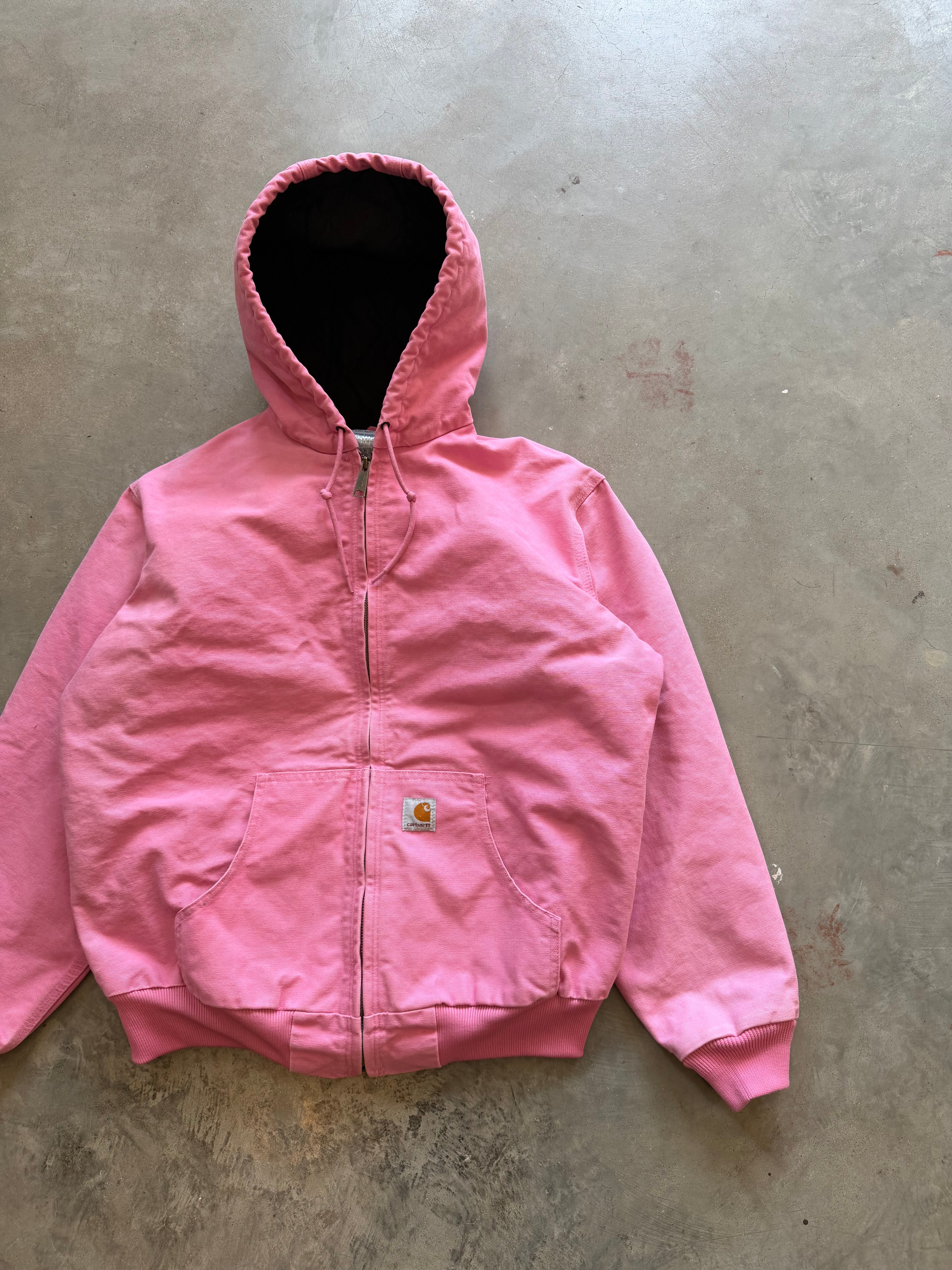 Vintage Carhartt Hooded Duck Canvas Jacket (Wmns L)