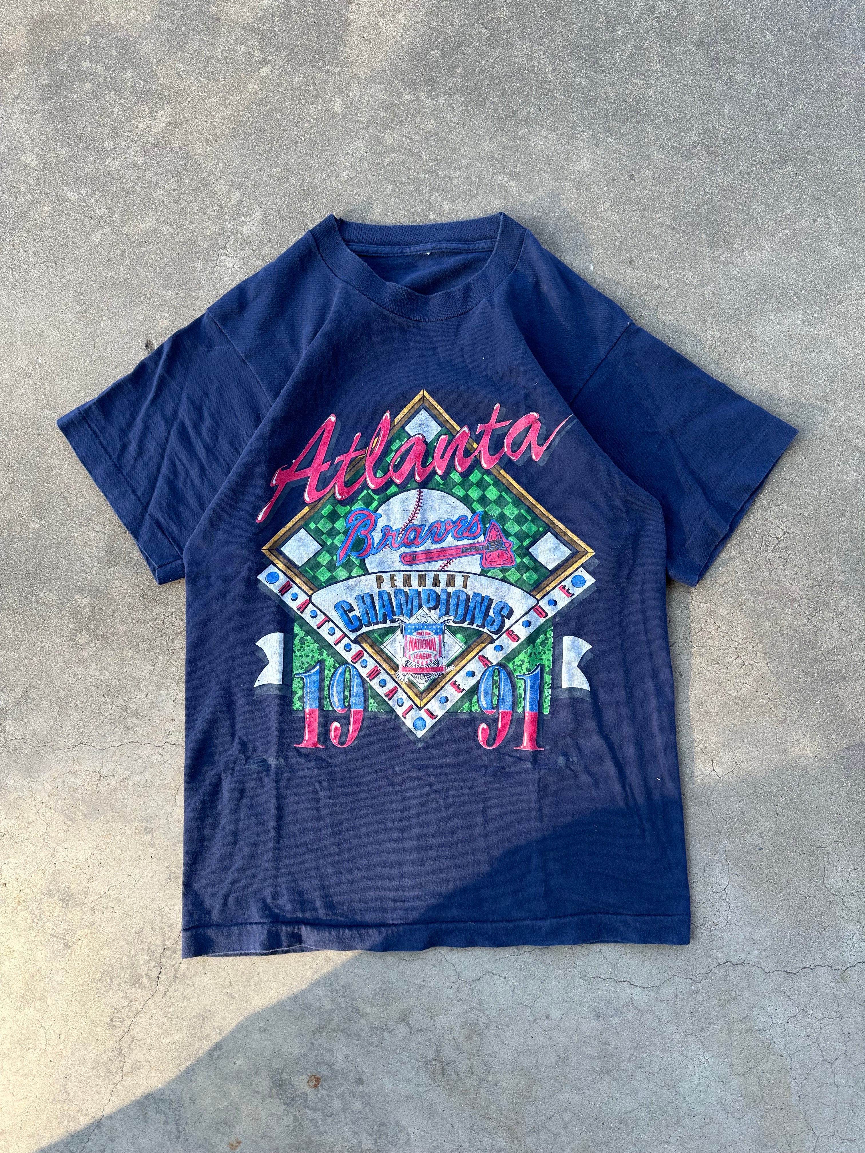 1991 Atlanta Braves Champions T-Shirt (M)