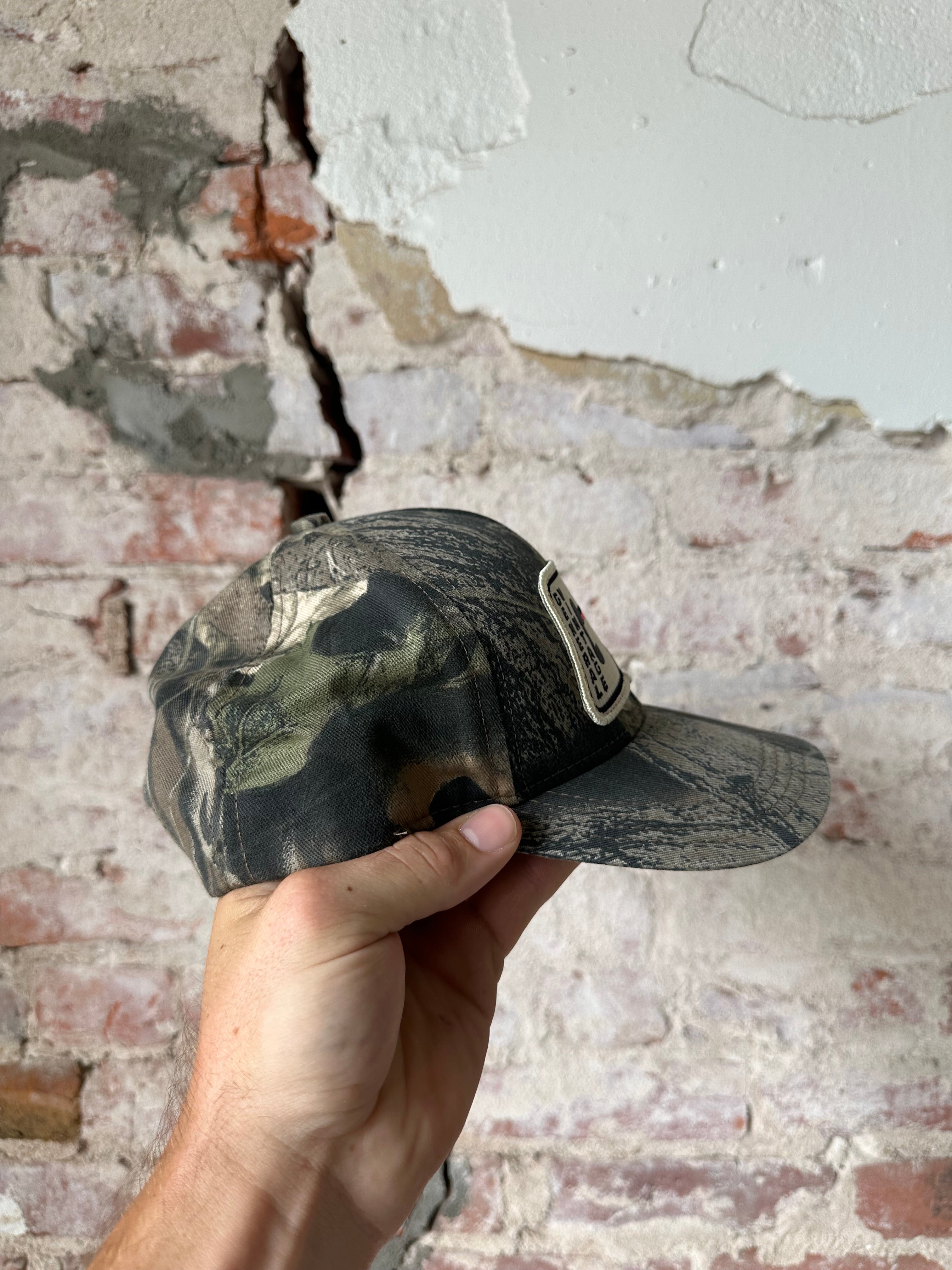 General Vintage Patch Camo Hat