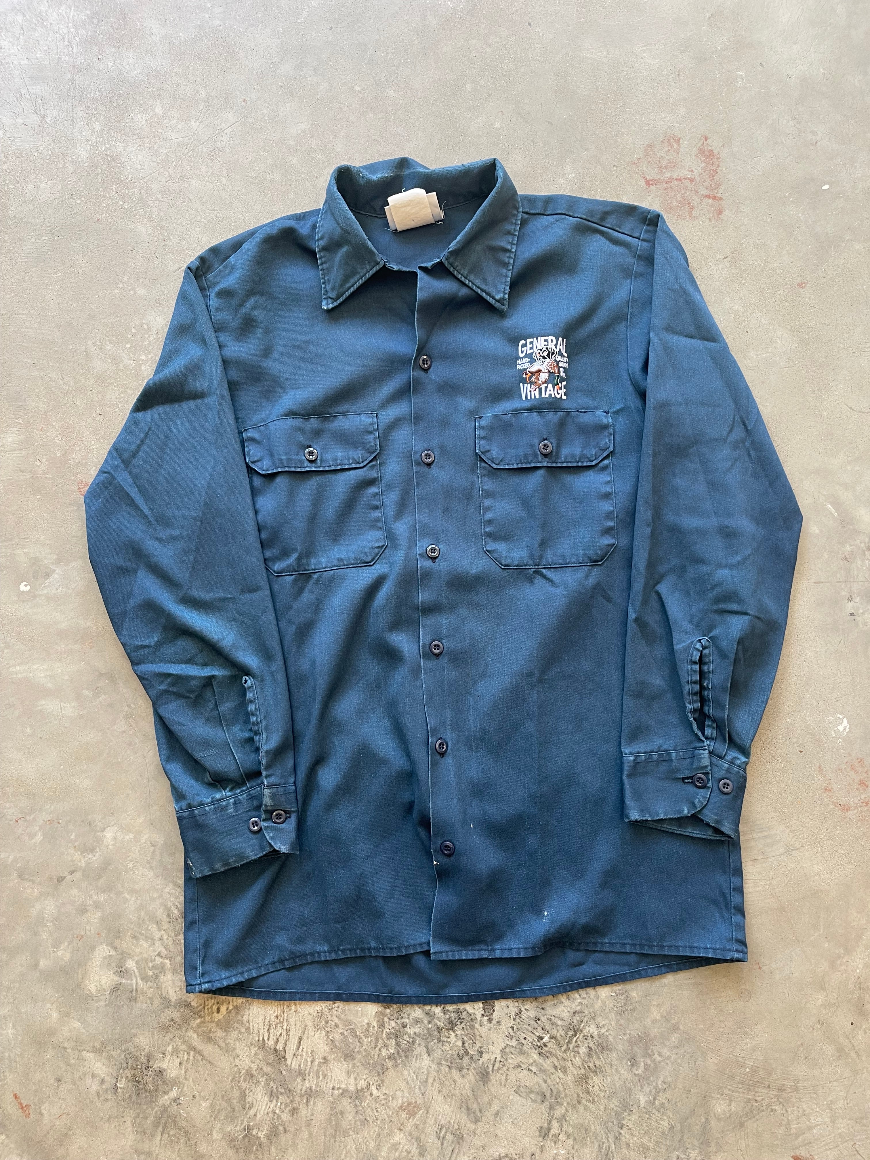 General Vintage Duck Dog Work Shirt (M)