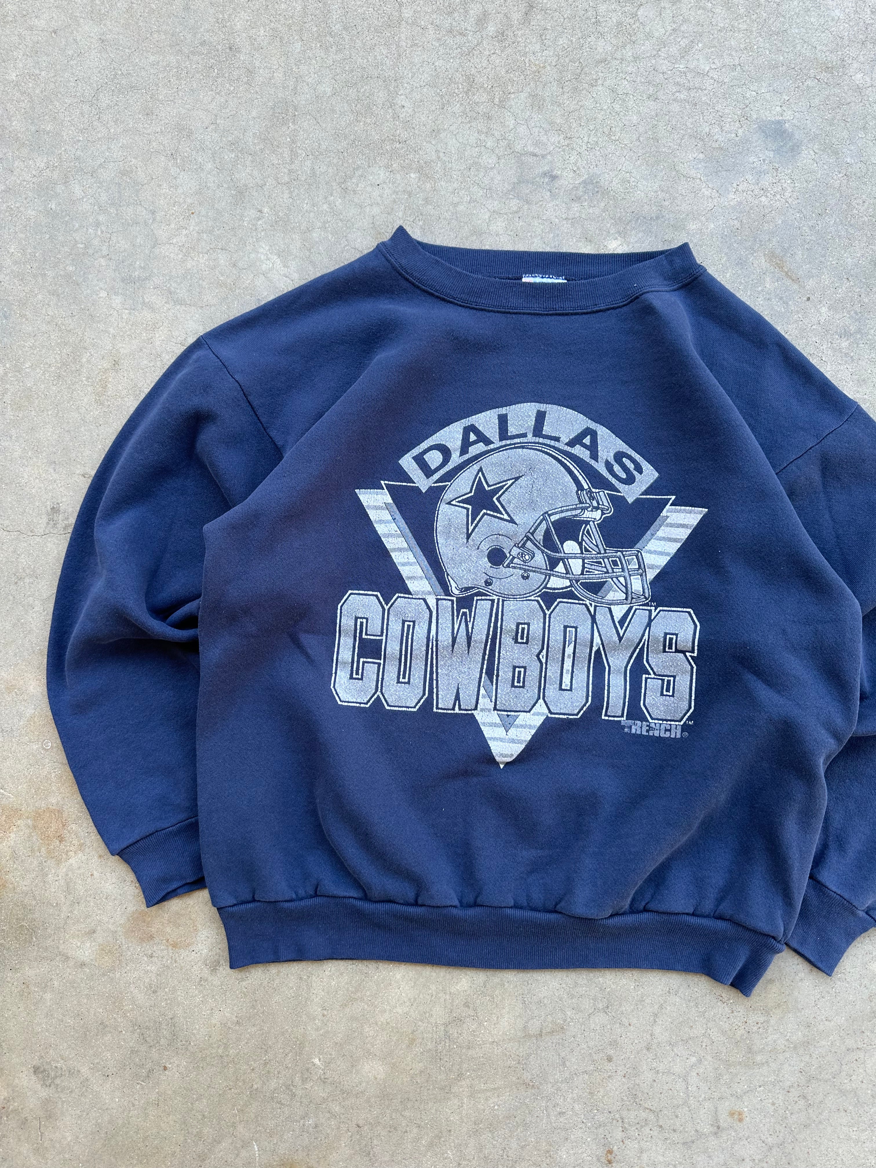 1990s Faded Dallas Cowboys Crewneck (L)