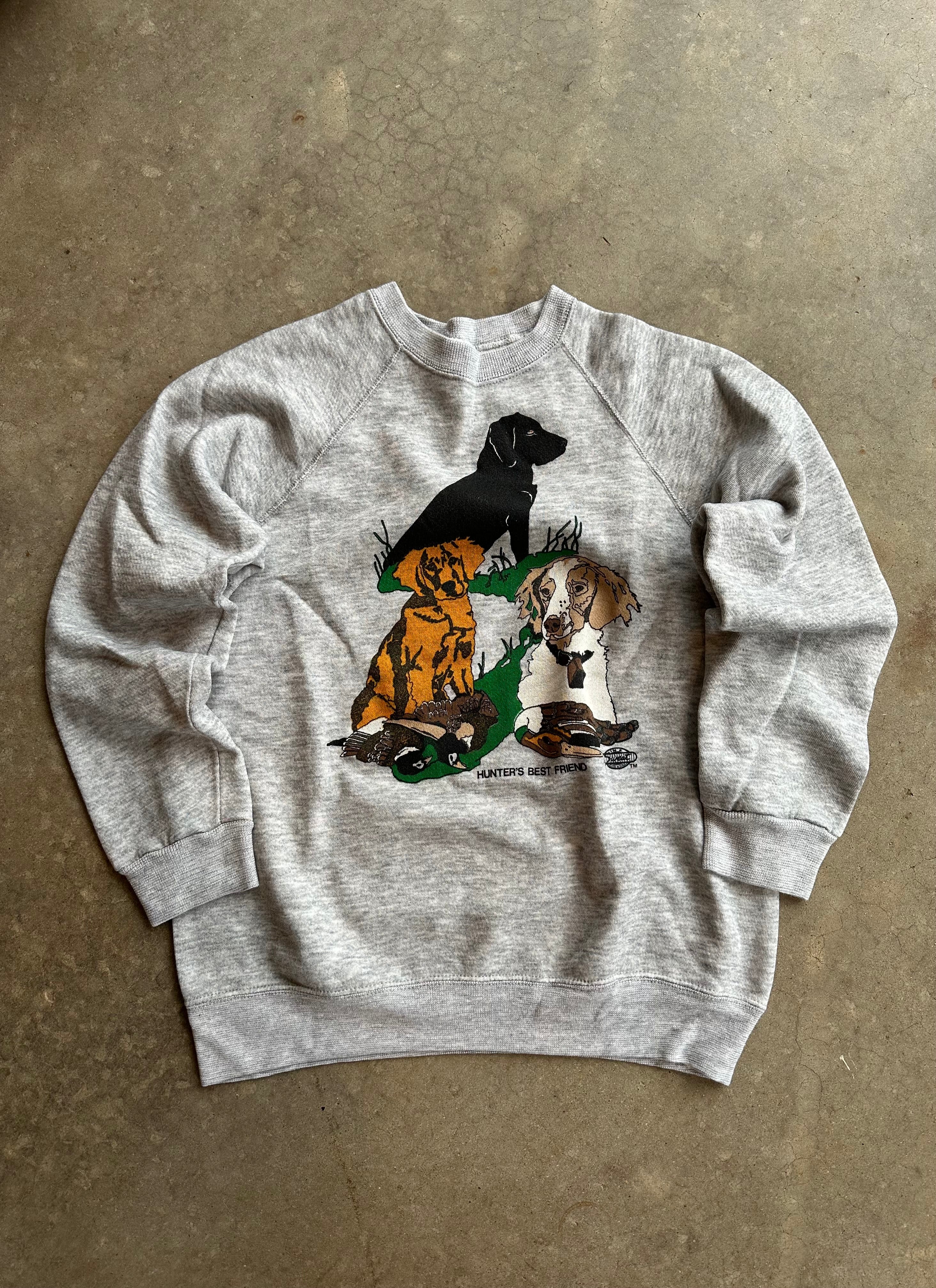 1970s Hunter’s Best Friend Sweatshirt (S/M)