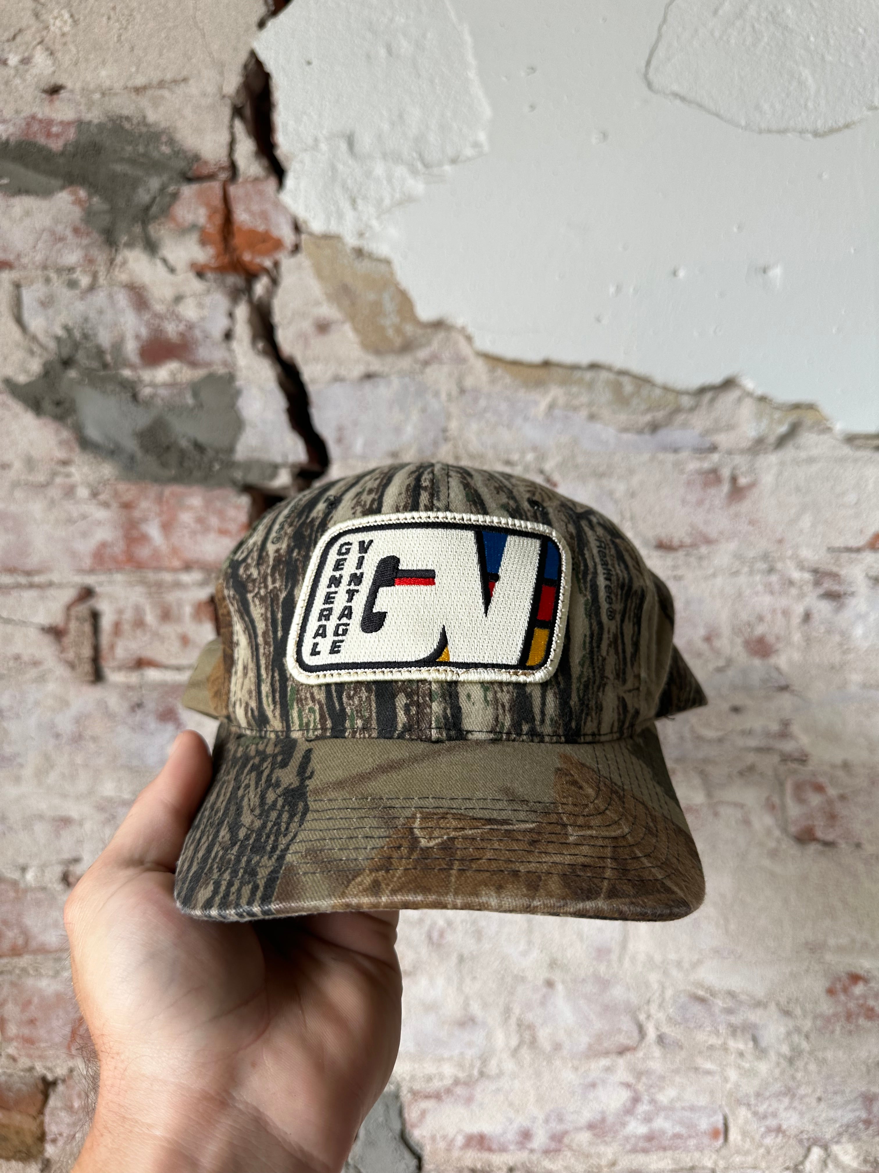 General Vintage Patch Camo Hat