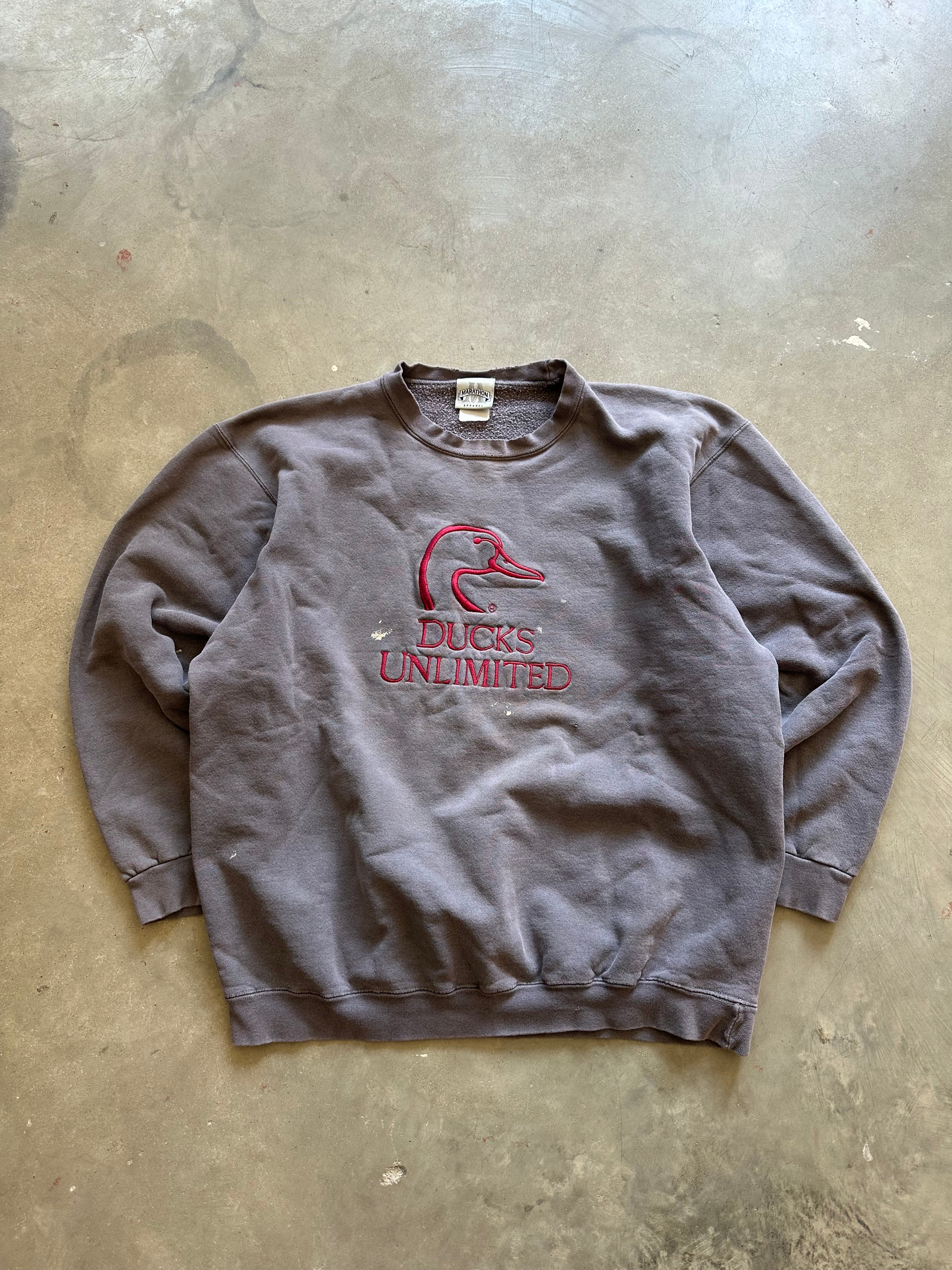 1990s Thrashed Ducks Unlimited Crewneck (L/XL)