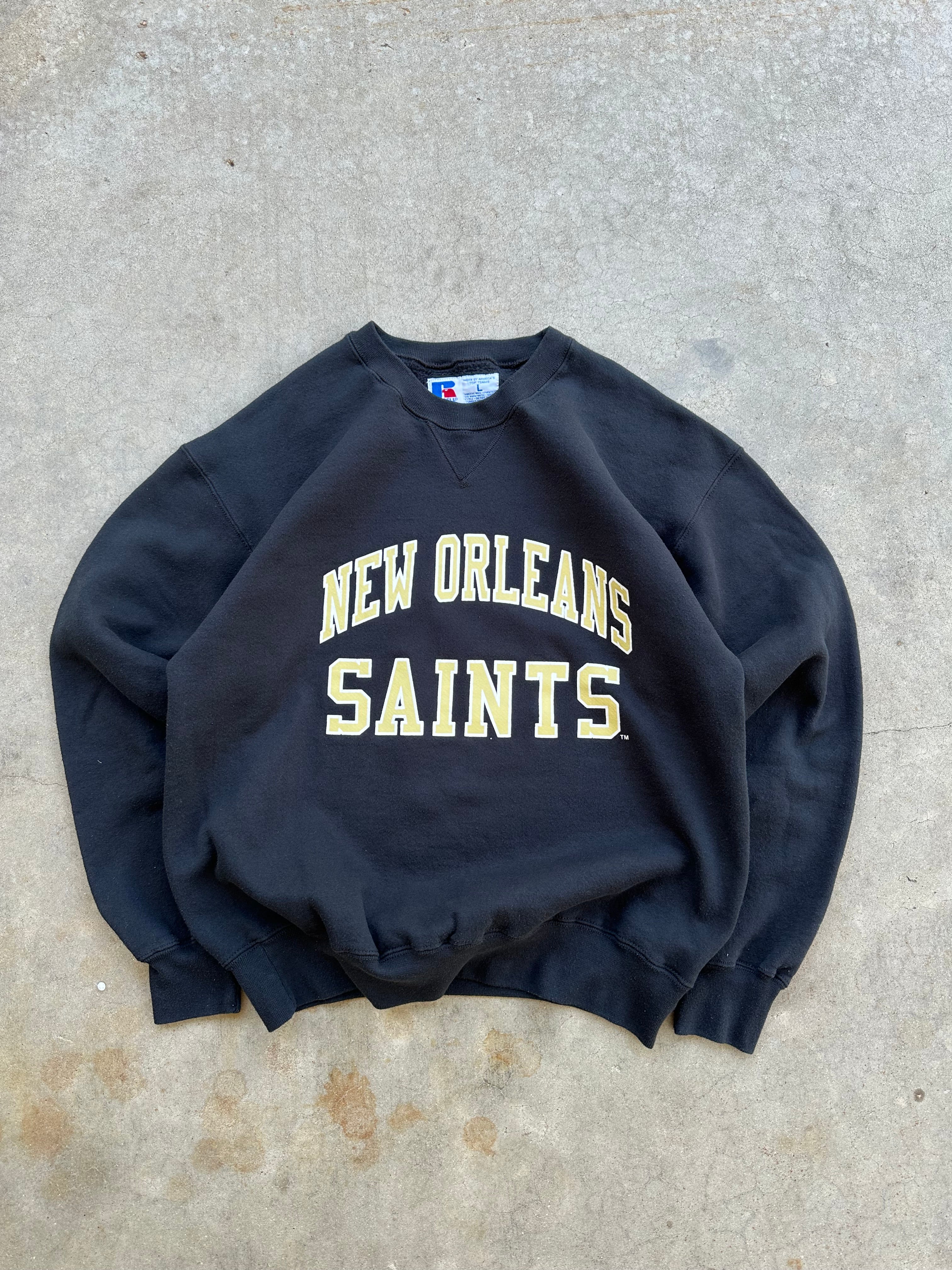 1990s New Orleans Saints Russell Crewneck (L)