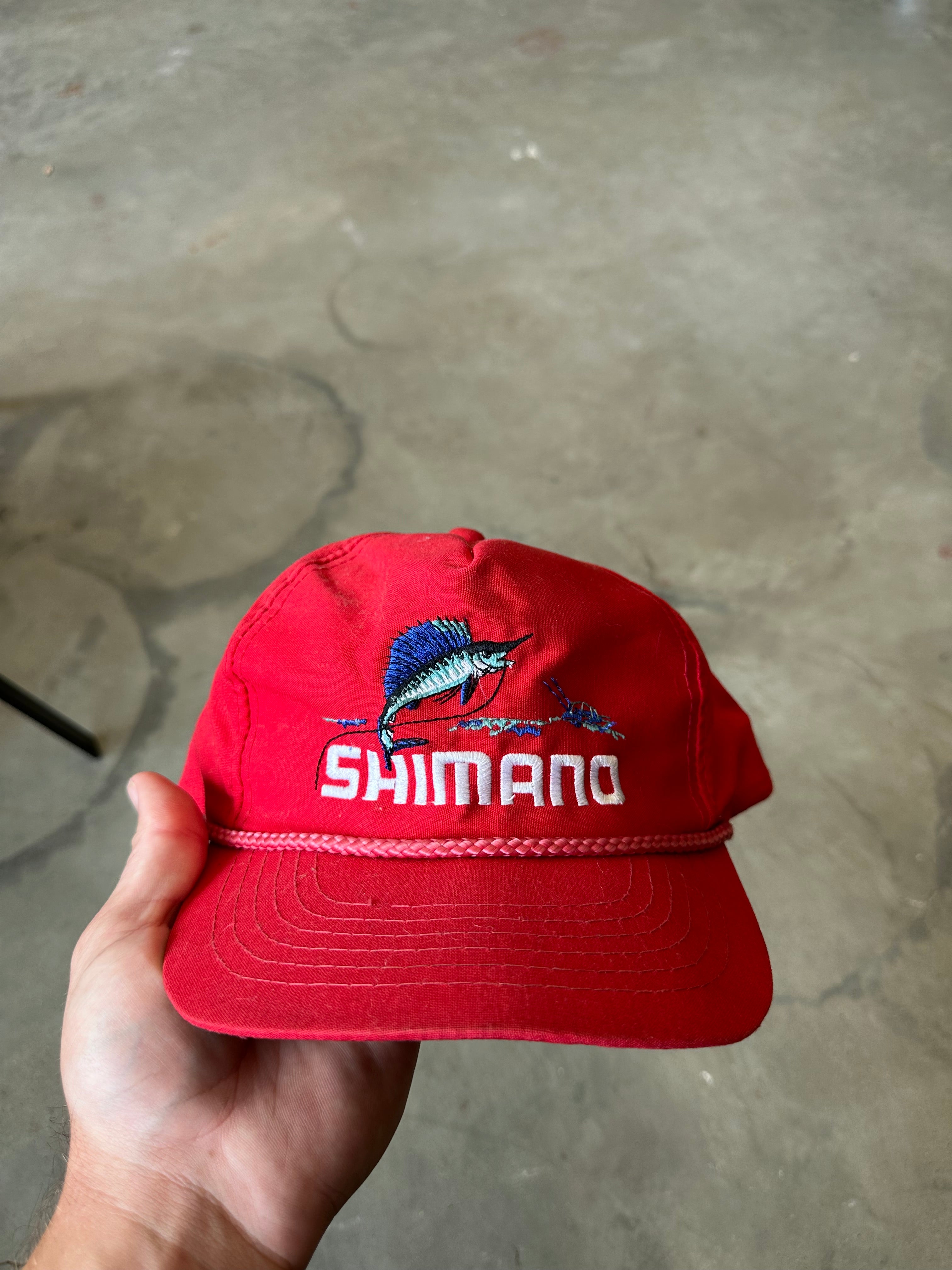 1980s Shimano Marlin Rope Hat