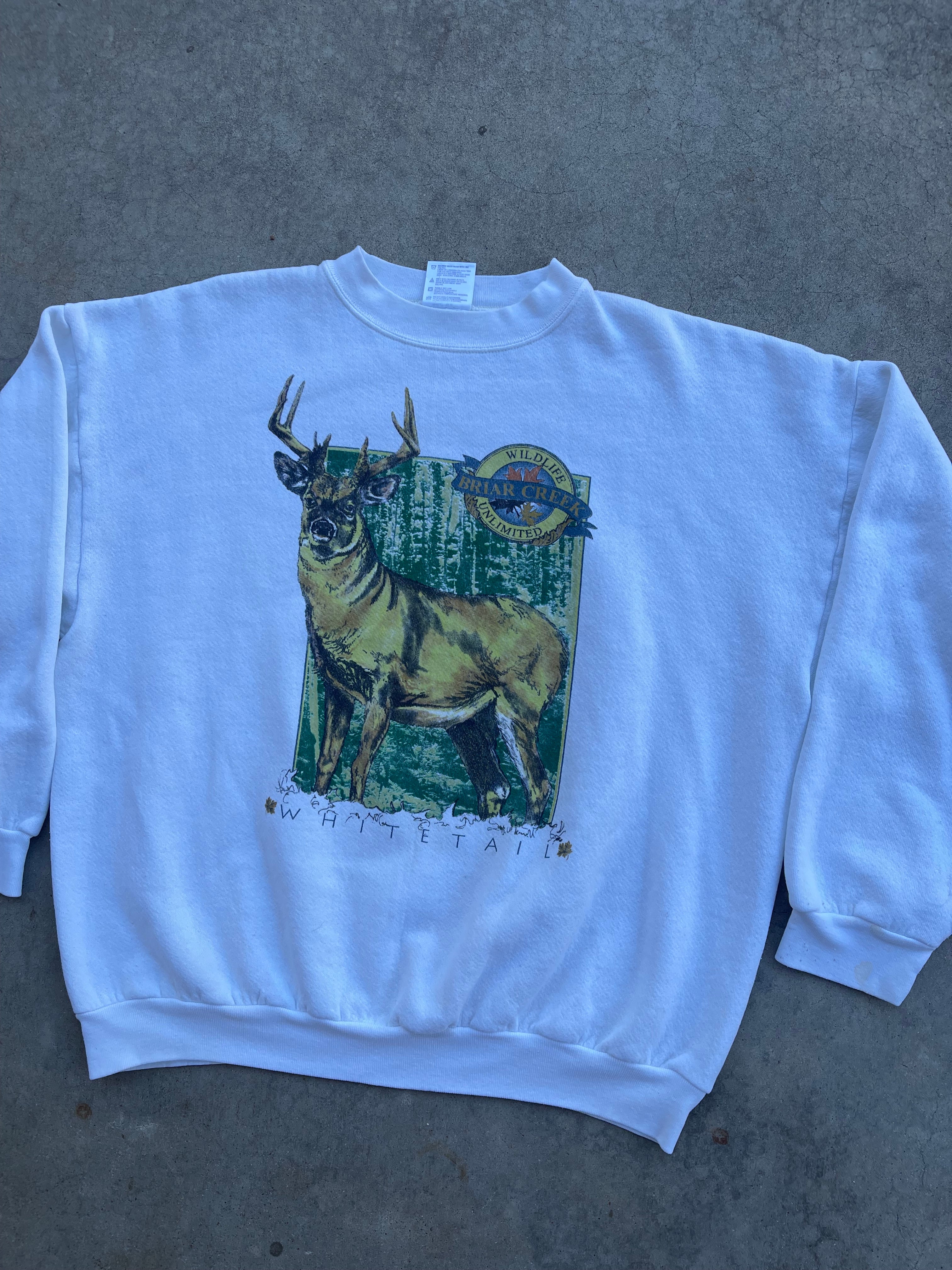 Vintage Whitetail Crewneck (XL)