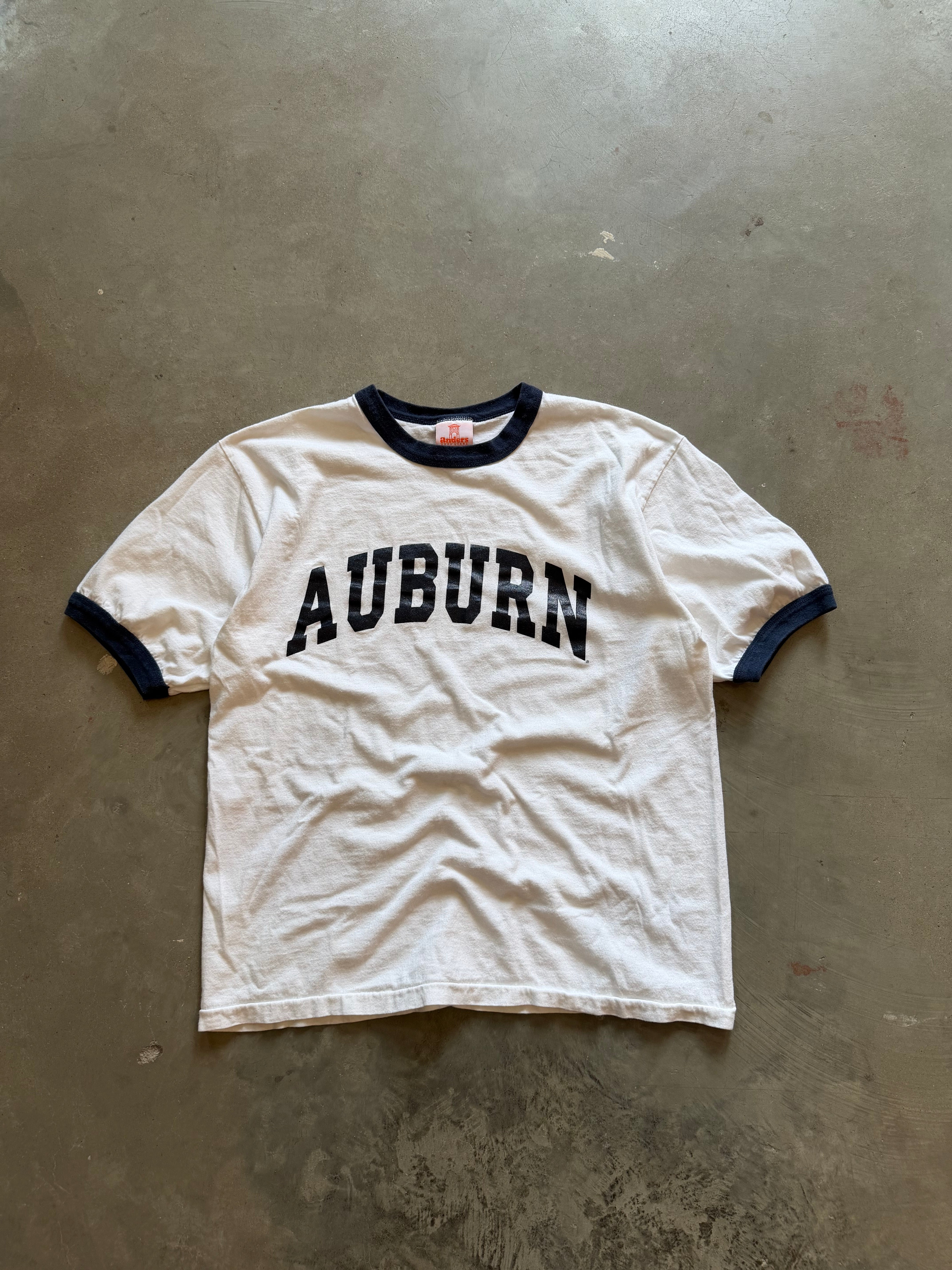 1980’s Auburn University Ringer T-Shirt (M)