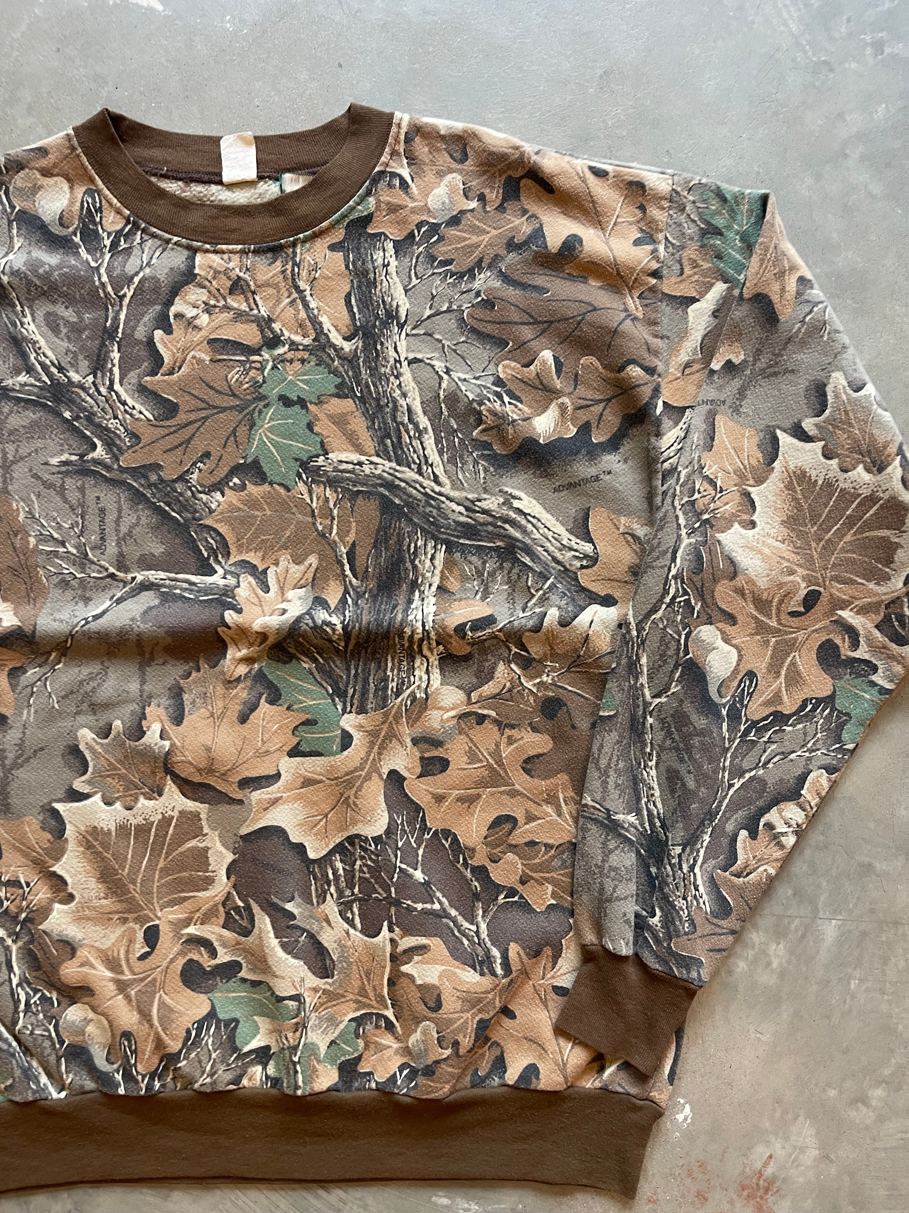 Vintage Realtree Camo Cotton Crewneck (L)