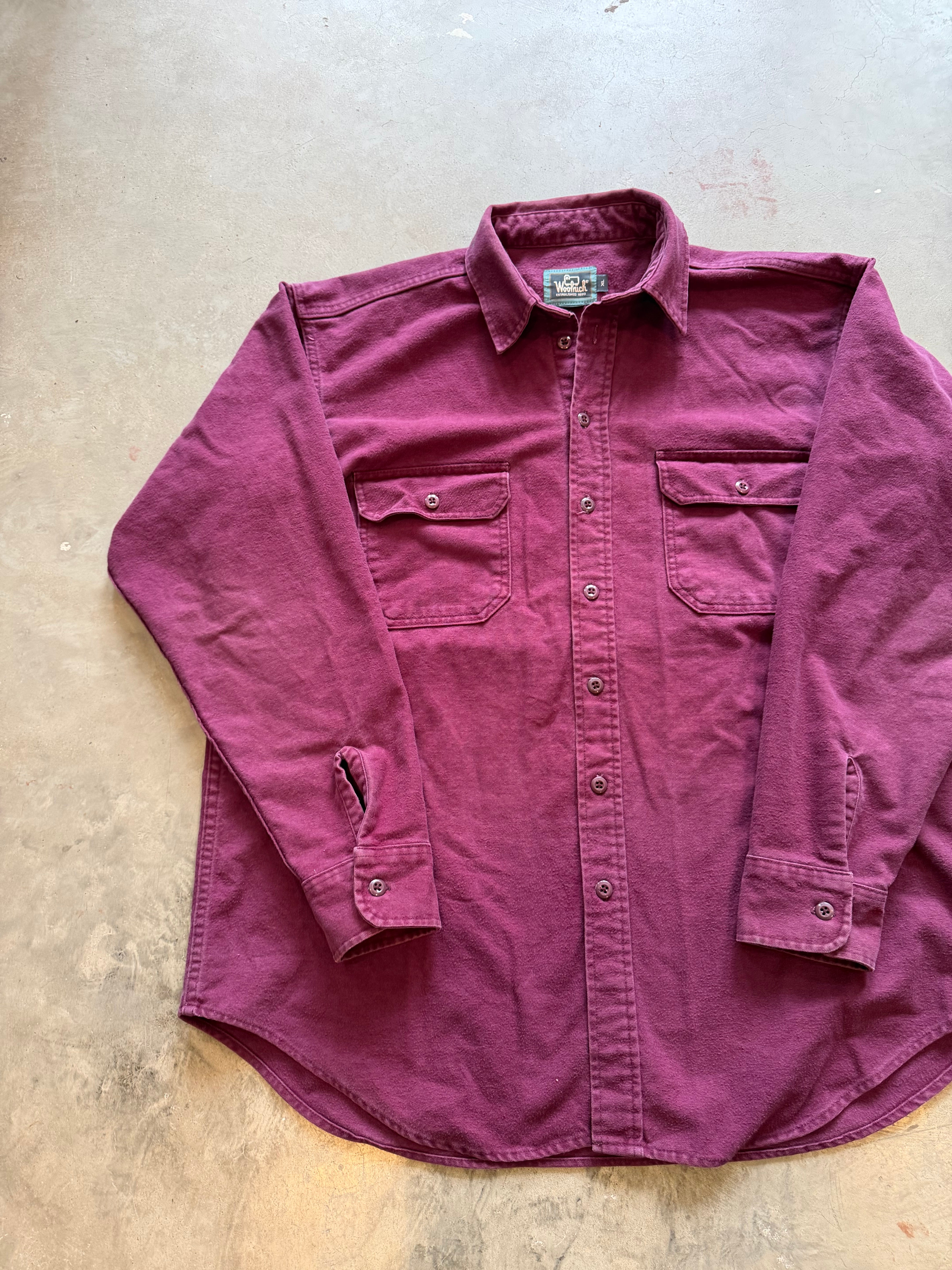 1990’s Woolrich Chamois Shirt (XL)