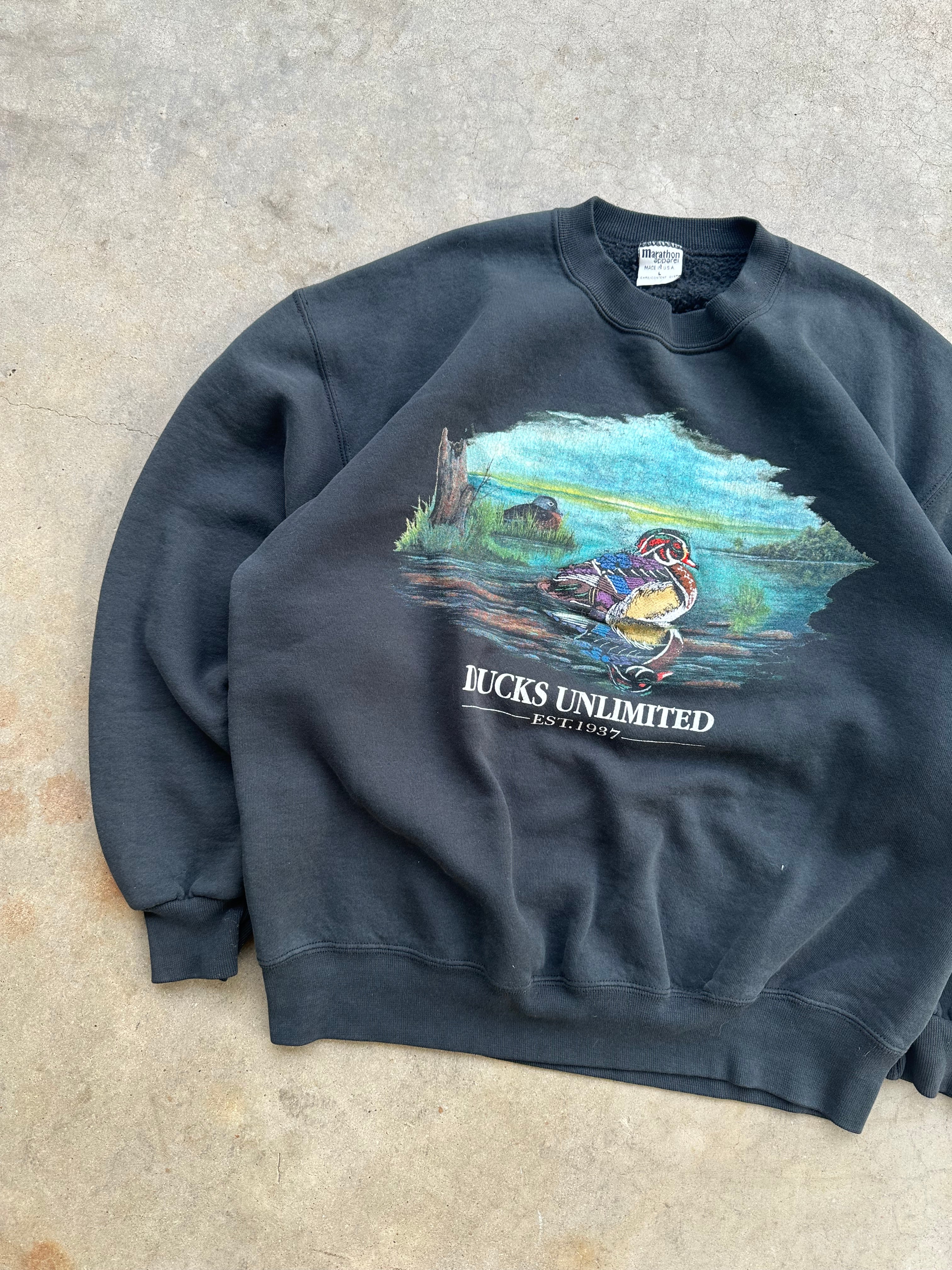 Vintage Ducks Unlimited Crewneck (L)