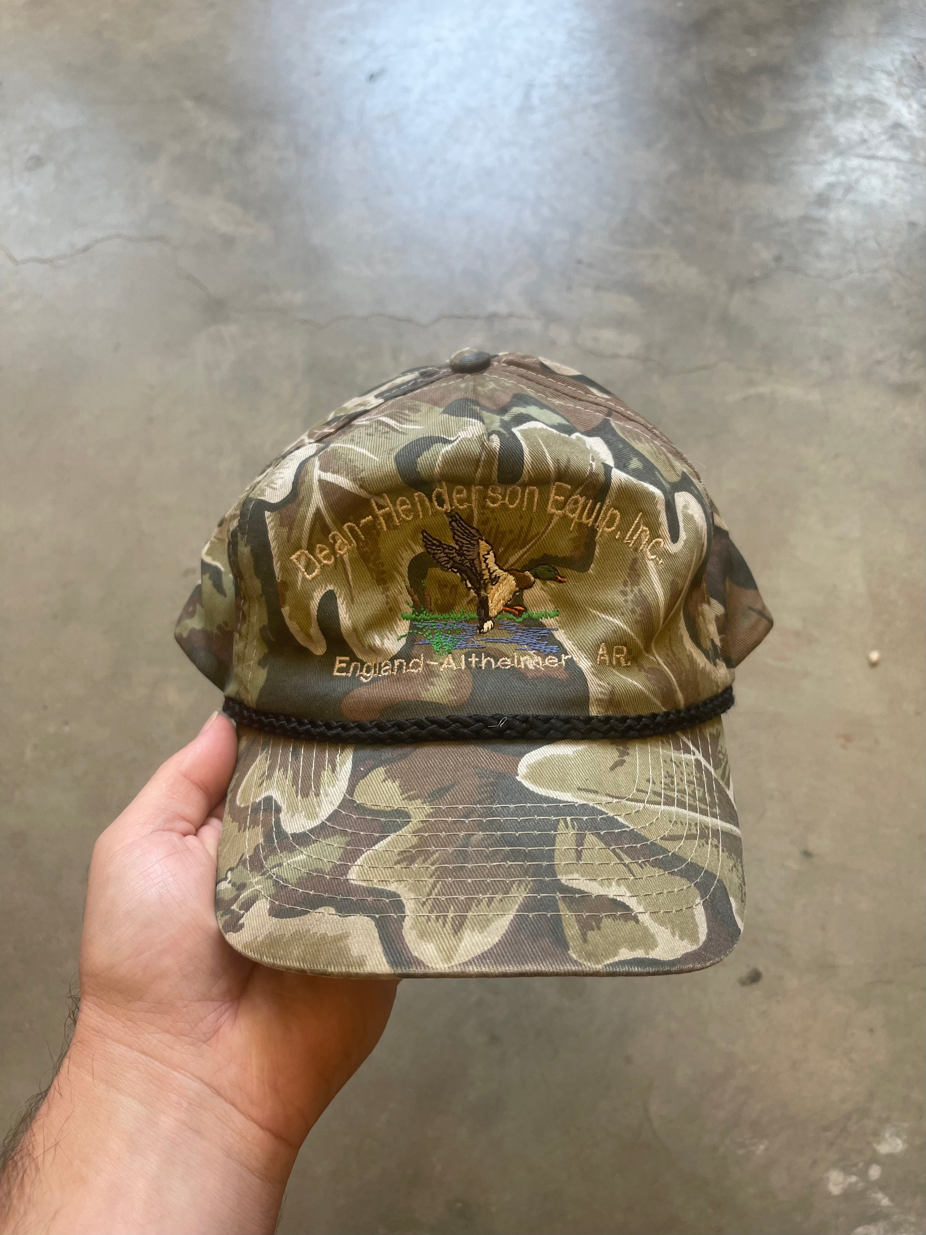 Vintage Camo Dean Henderson Equipment Rope Hat