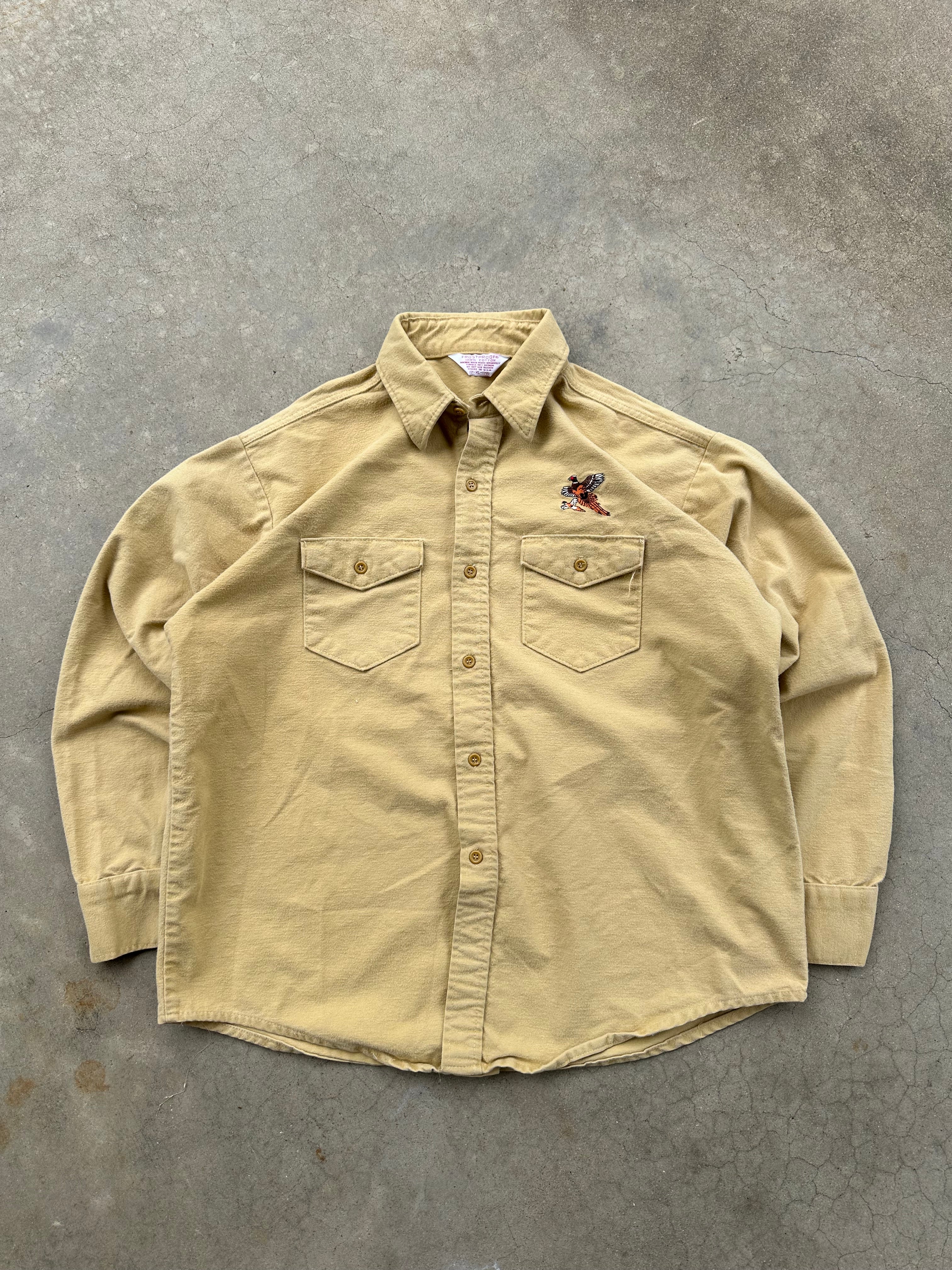 1990’s Pheasant Chamios Button-up (XL)